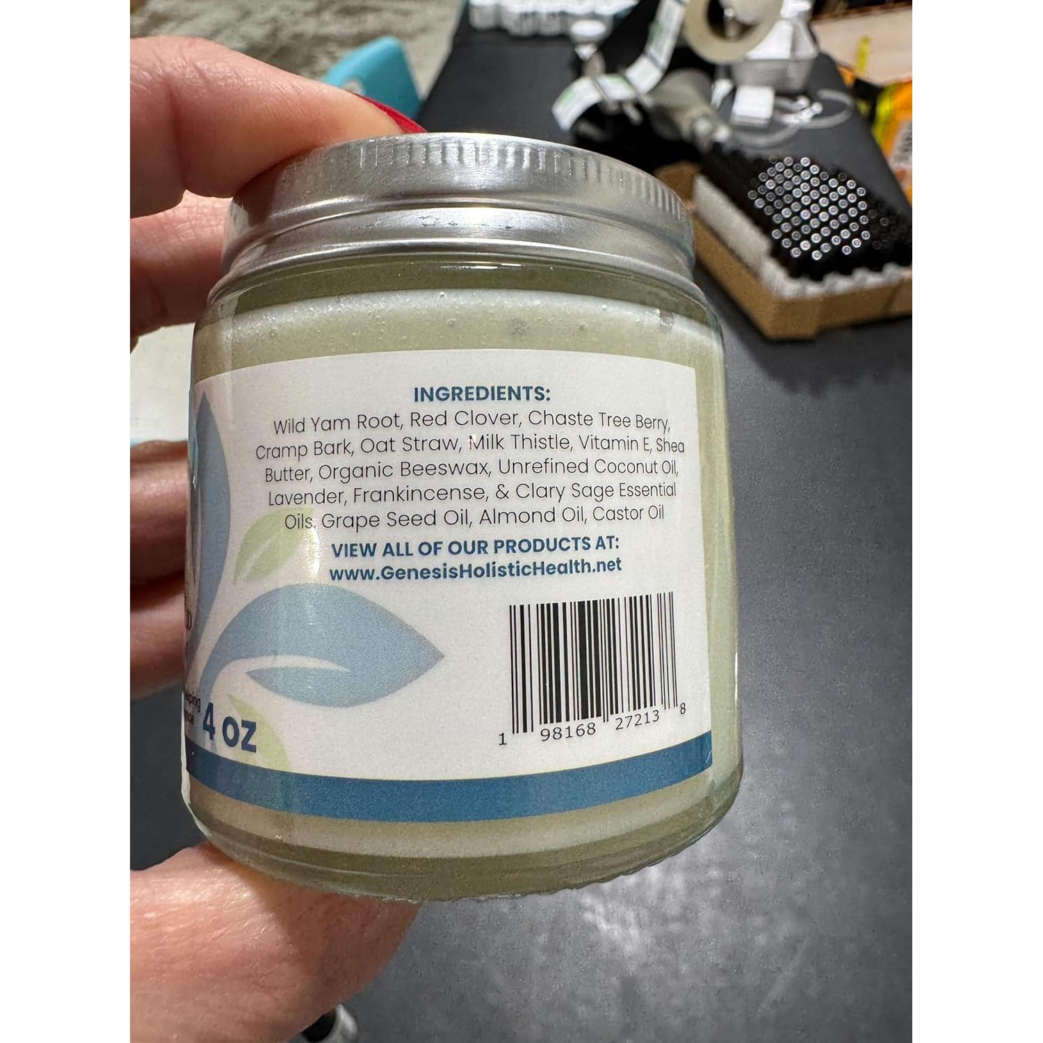 Crema Orgánica de Raíz de Ñame Salvaje Genesis 113g - Equilibrante