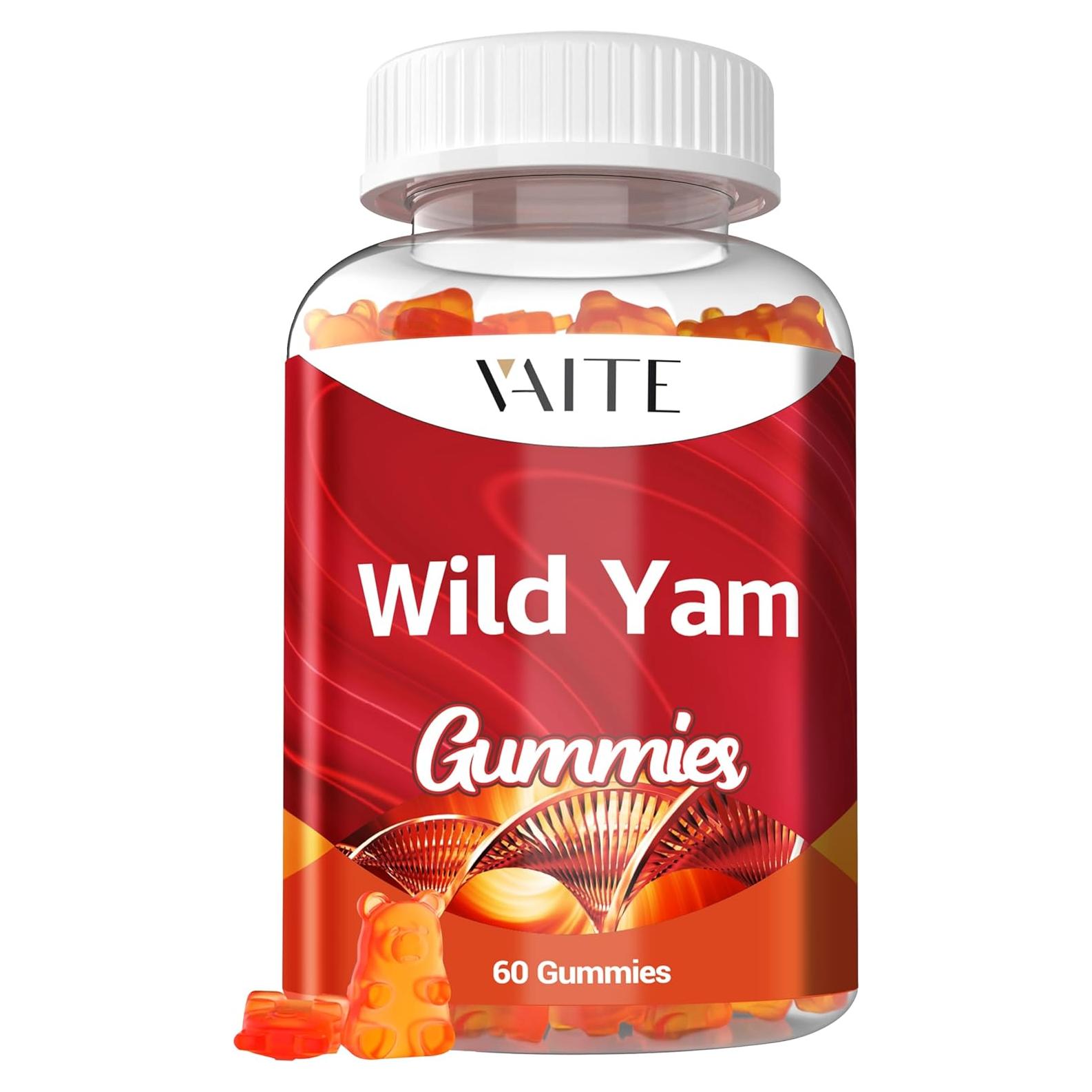 Gomitas de Raíz de Ñame Silvestre VAITE 1000mg - 60 Masticables Veganas