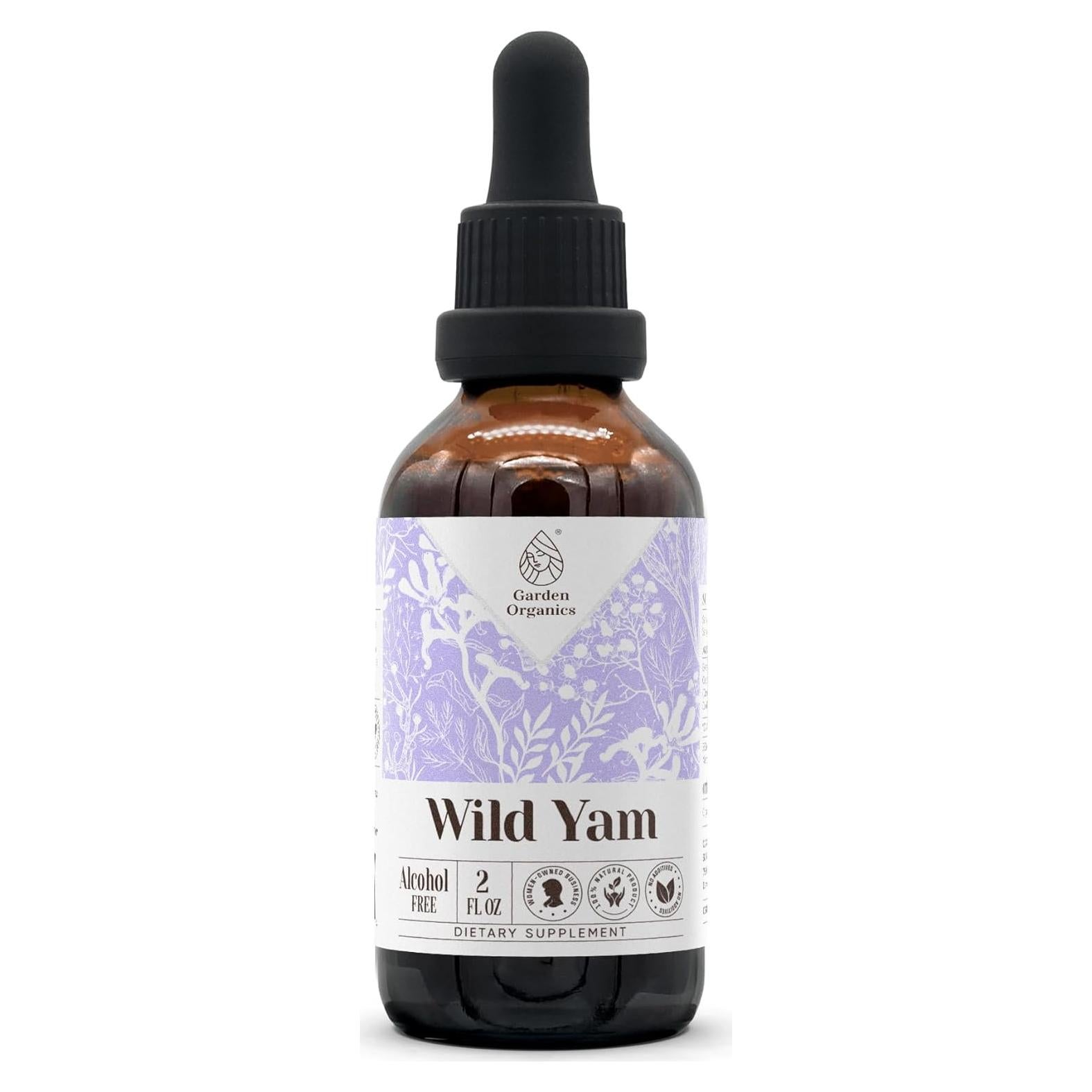 Extracto de Tintura Natural de Ñame Silvestre Garden Organics 59.15 ml