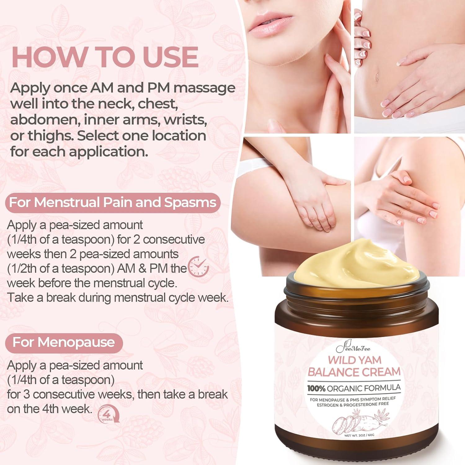 Crema Orgánica de Ñame Silvestre FeeMeFee 59ml Hidratante