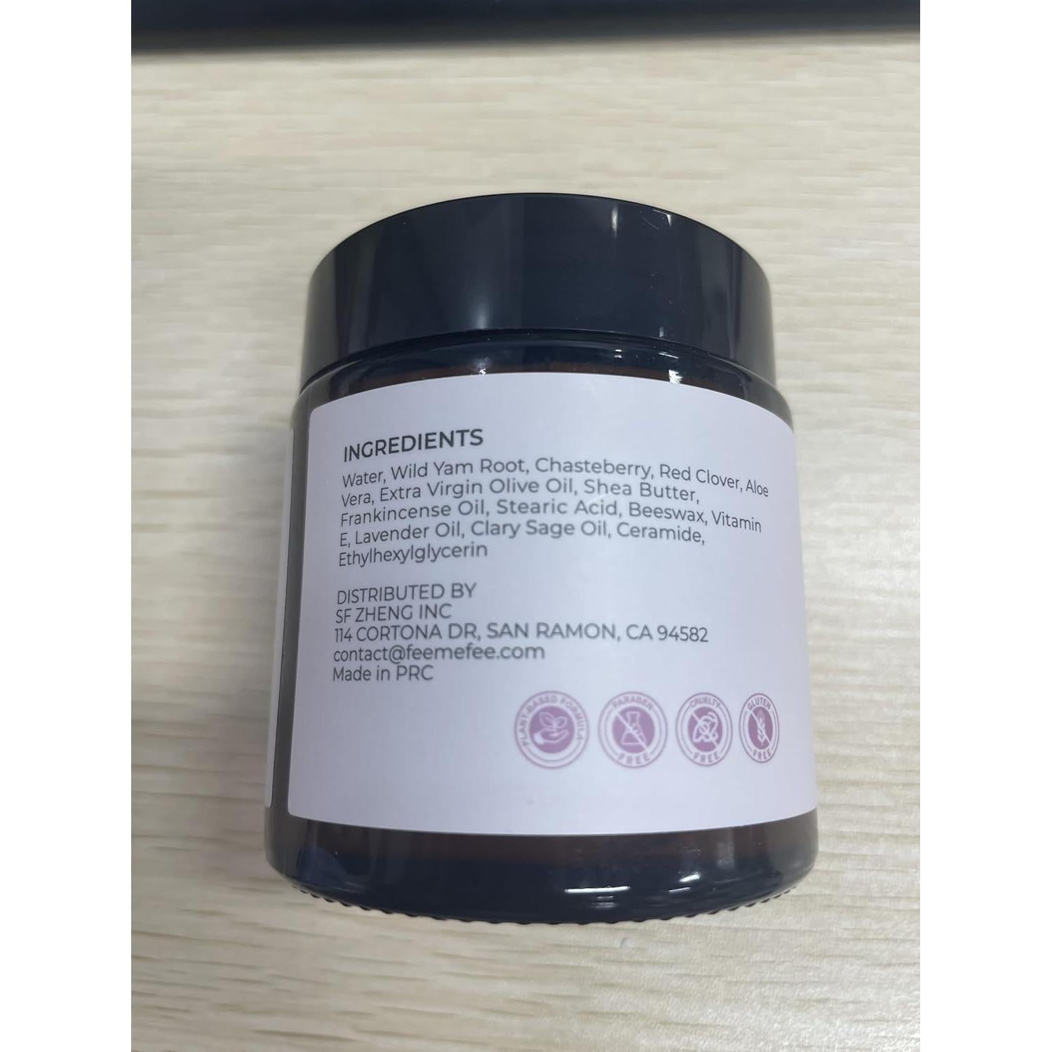 Crema Orgánica de Ñame Silvestre FeeMeFee 59ml Hidratante