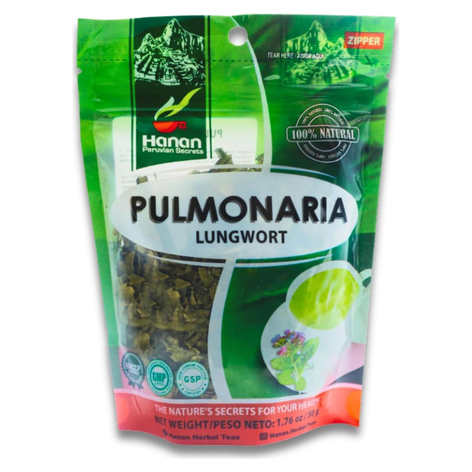 Té de Pulmonaria Hanan 50g - Herbal Natural de Perú