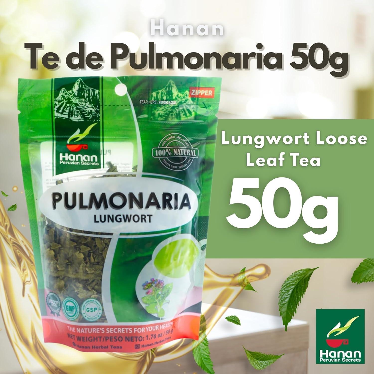 Té de Pulmonaria Hanan 50g - Herbal Natural de Perú