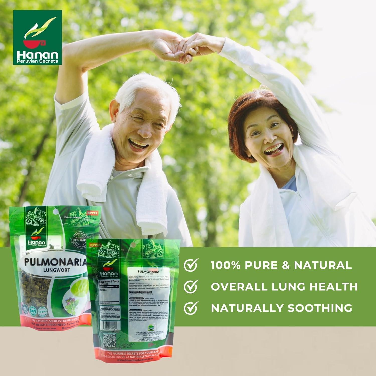 Té de Pulmonaria Hanan 50g - Herbal Natural de Perú