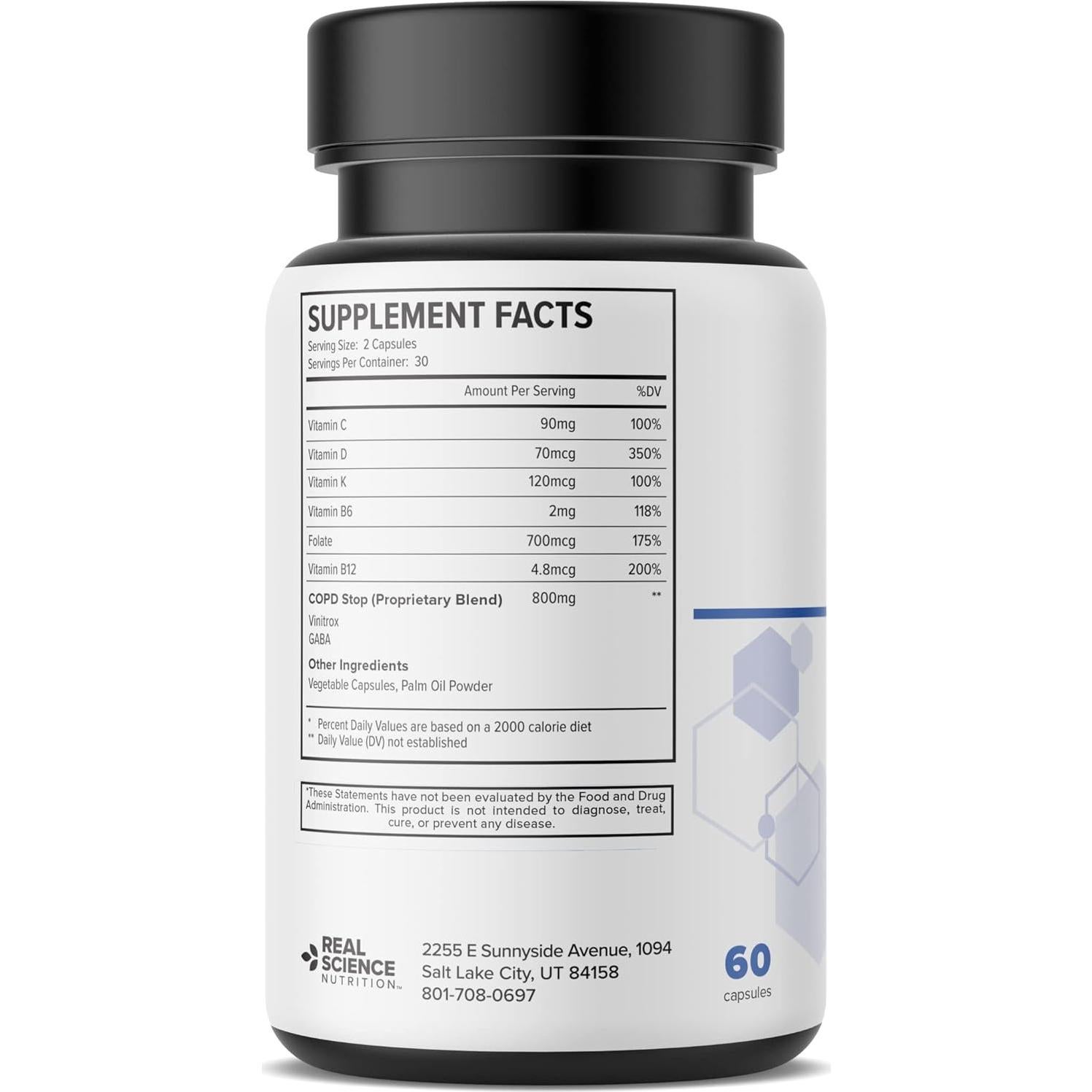 Suplemento Milagro EPOC Banyan Pacific - Alivio Respiratorio