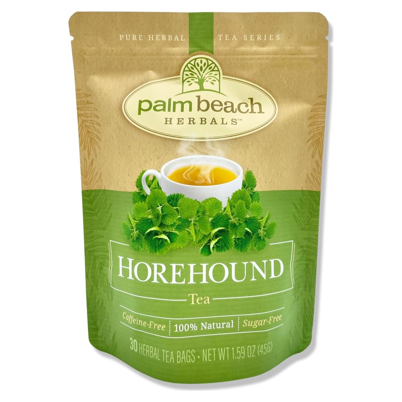 Té Herbal Puro Horehound Palm Beach - 30 Bolsitas 45g