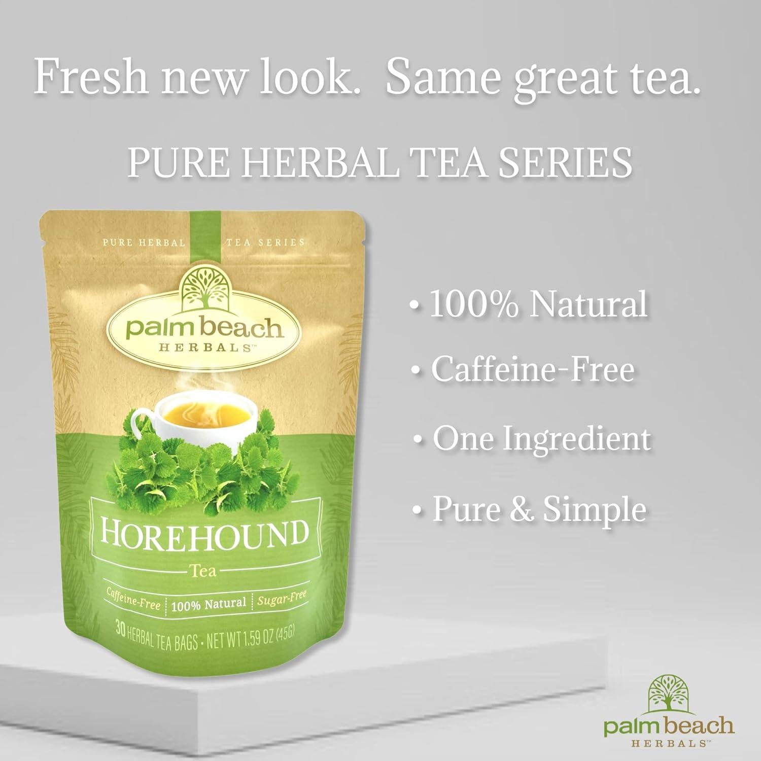 Té Herbal Puro Horehound Palm Beach - 30 Bolsitas 45g