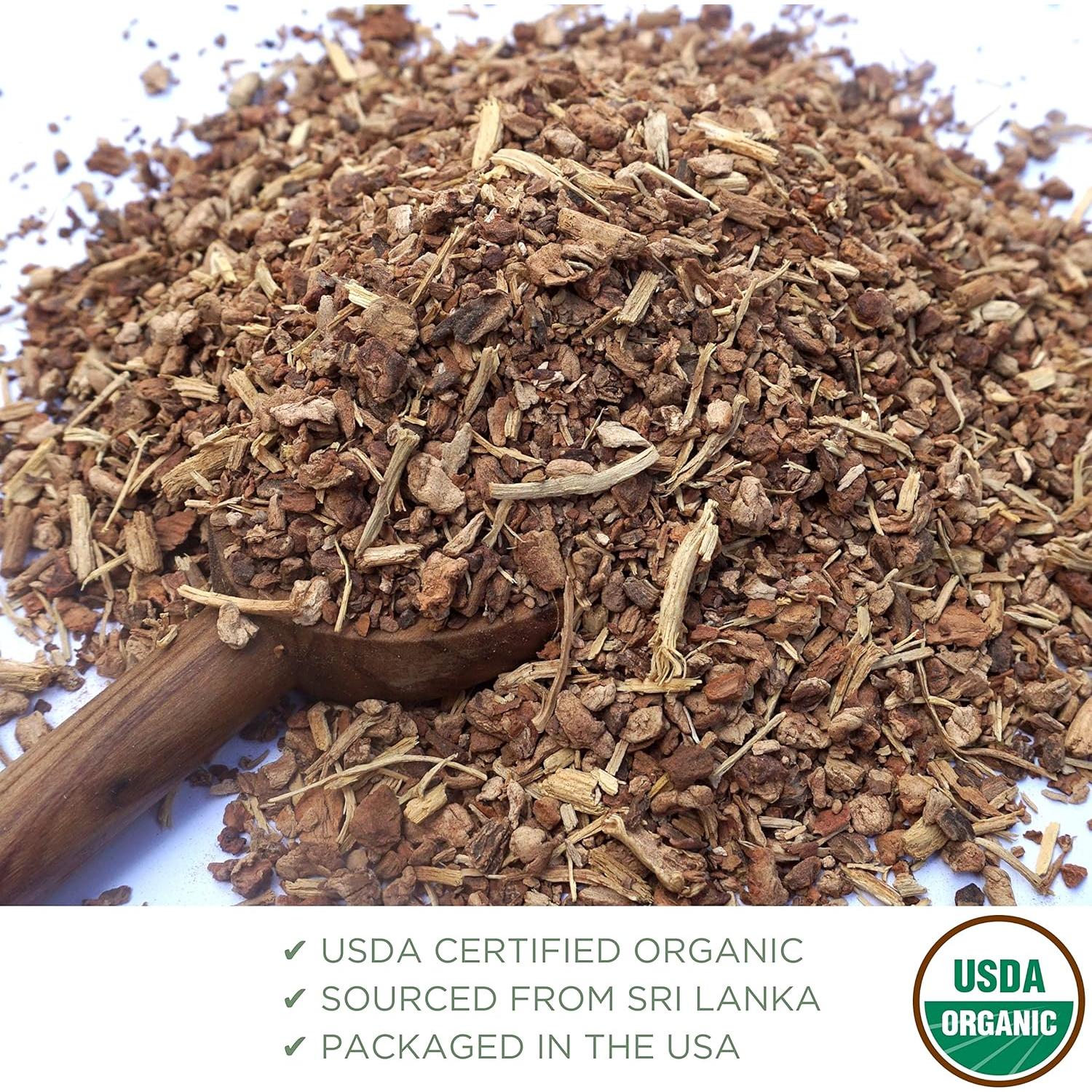 Raíz de Zarzaparrilla Orgánica Elanen Naturals 113g - Té Ayurvédico