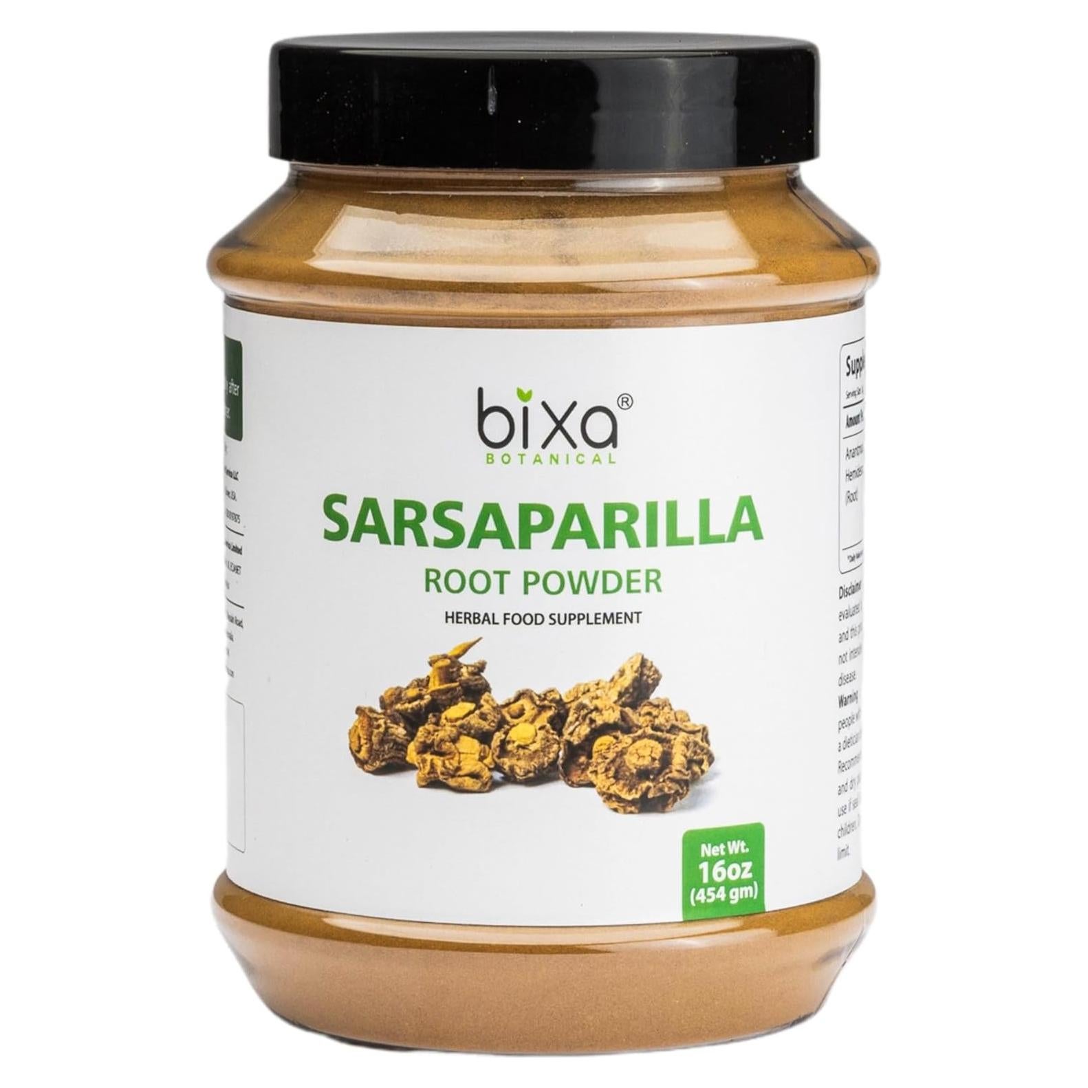 Polvo de Raíz de Sarsaparilla Bixa Botanical 0.45 kg Vegano