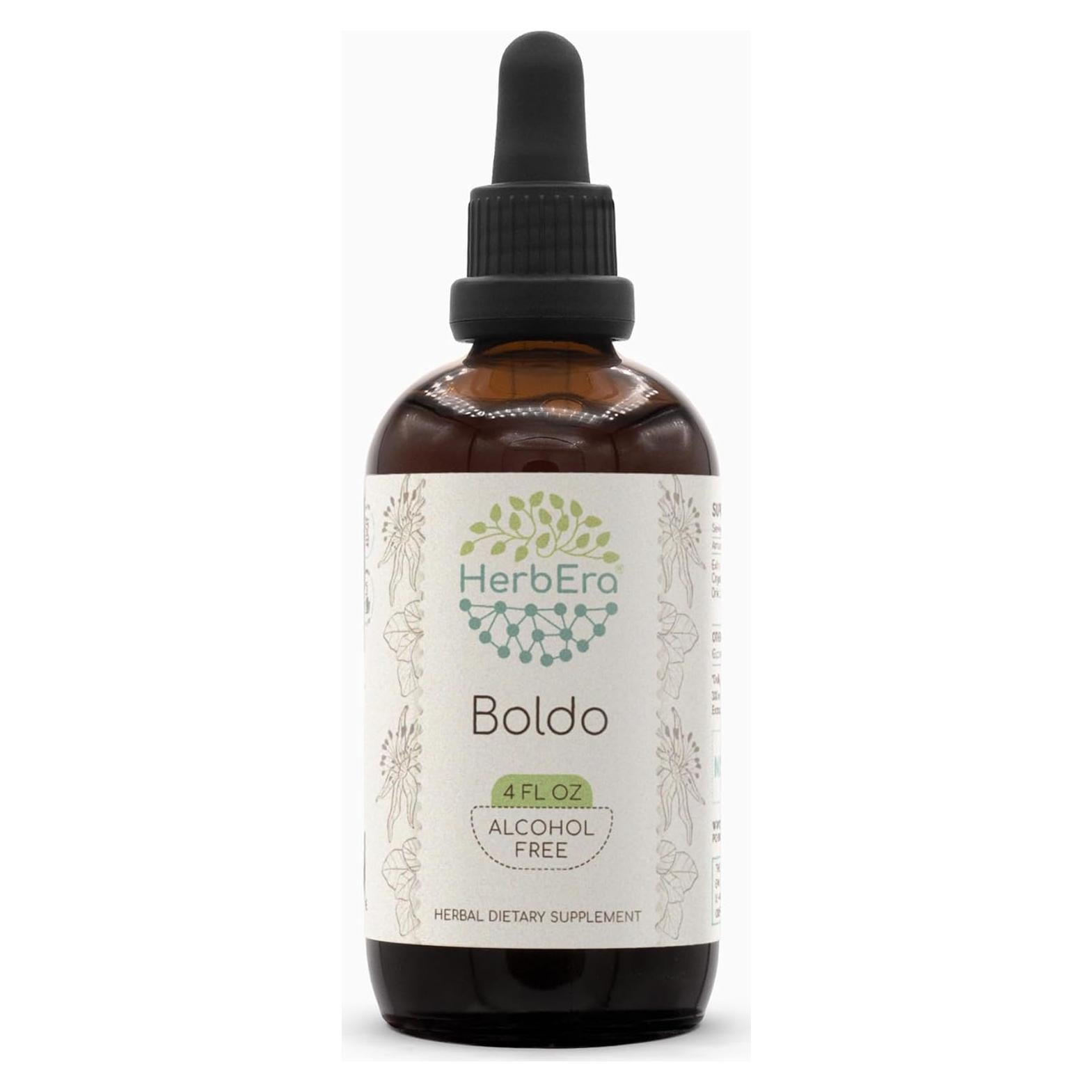 Extracto de Boldo HerbEra 118.29 ml - Sin Alcohol, Natural