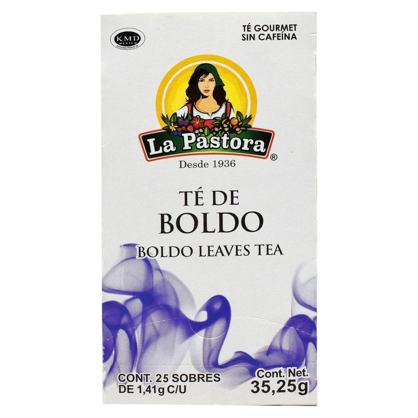 Té de Boldo 25 Sobres La Pastora - Digestivo Natural