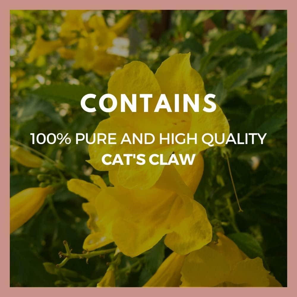 Cápsulas de Uña de Gato Remedy's Nutrition 1000 mg - 60 Veganas