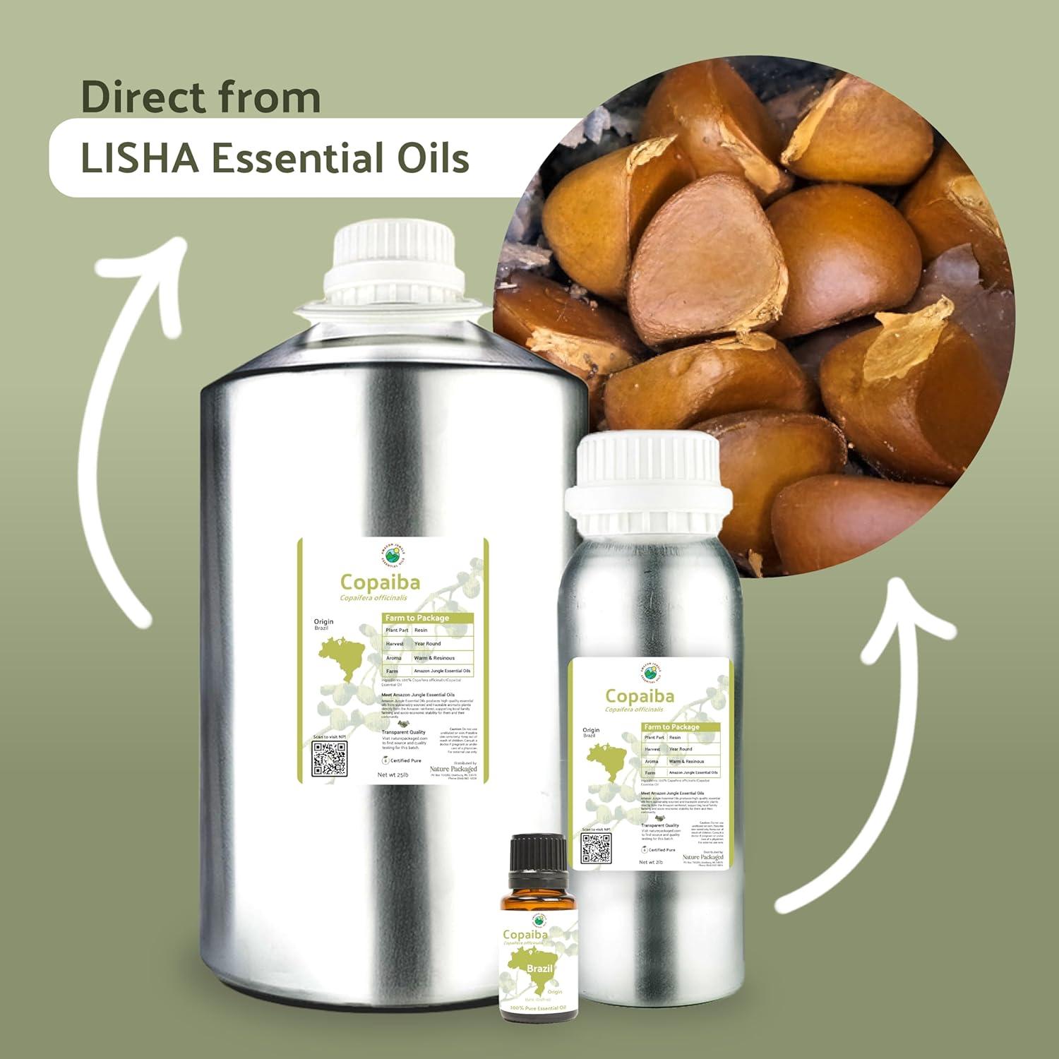 Aceite Esencial de Copaiba Puro 15ml - Grado Terapéutico Brasil