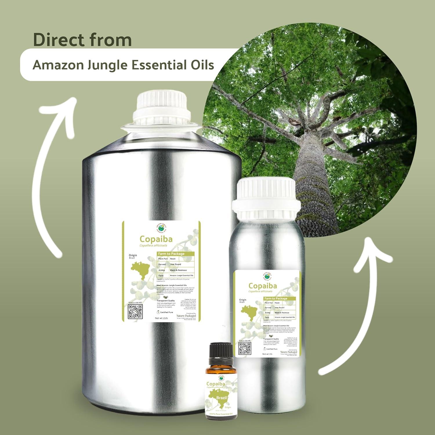 Aceite Esencial de Copaiba Nature Packaged 100% Puro 226g