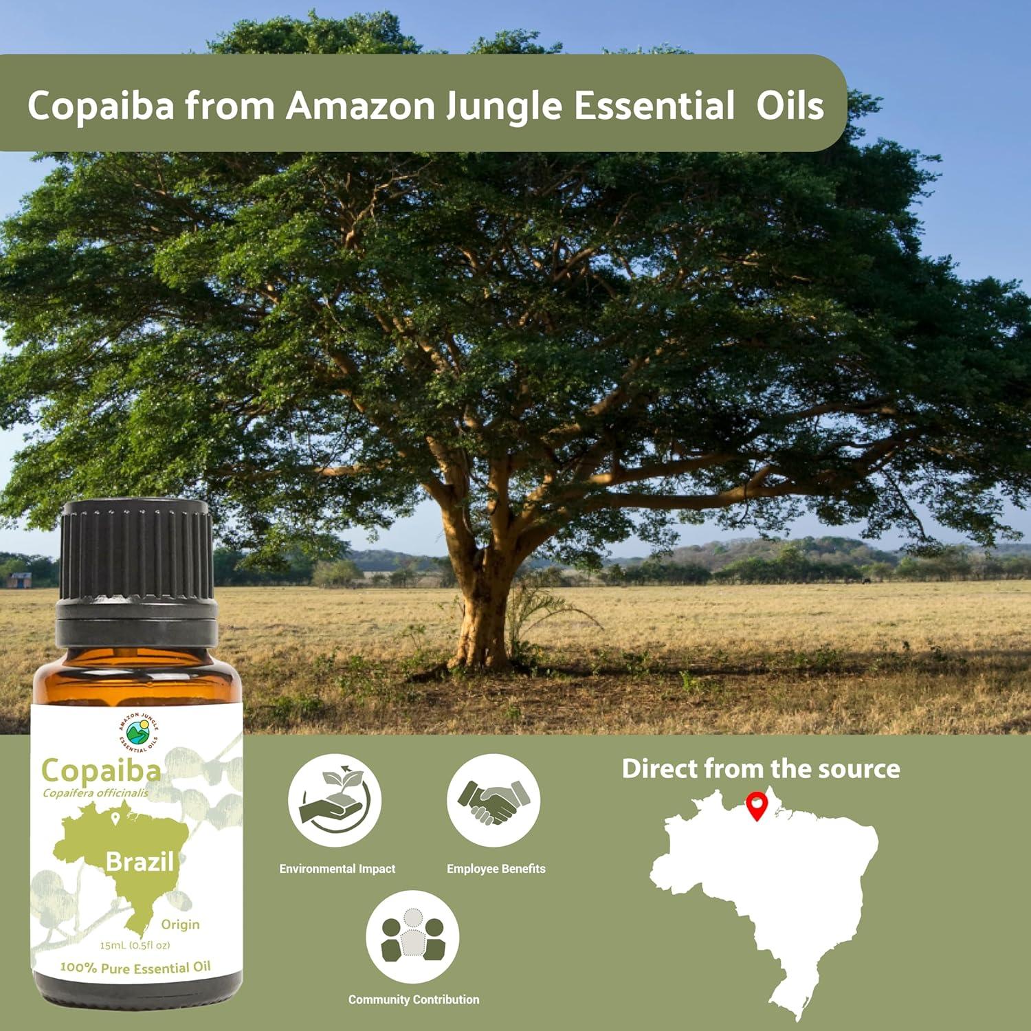 Aceite Esencial de Copaiba Nature Packaged 100% Puro 226g