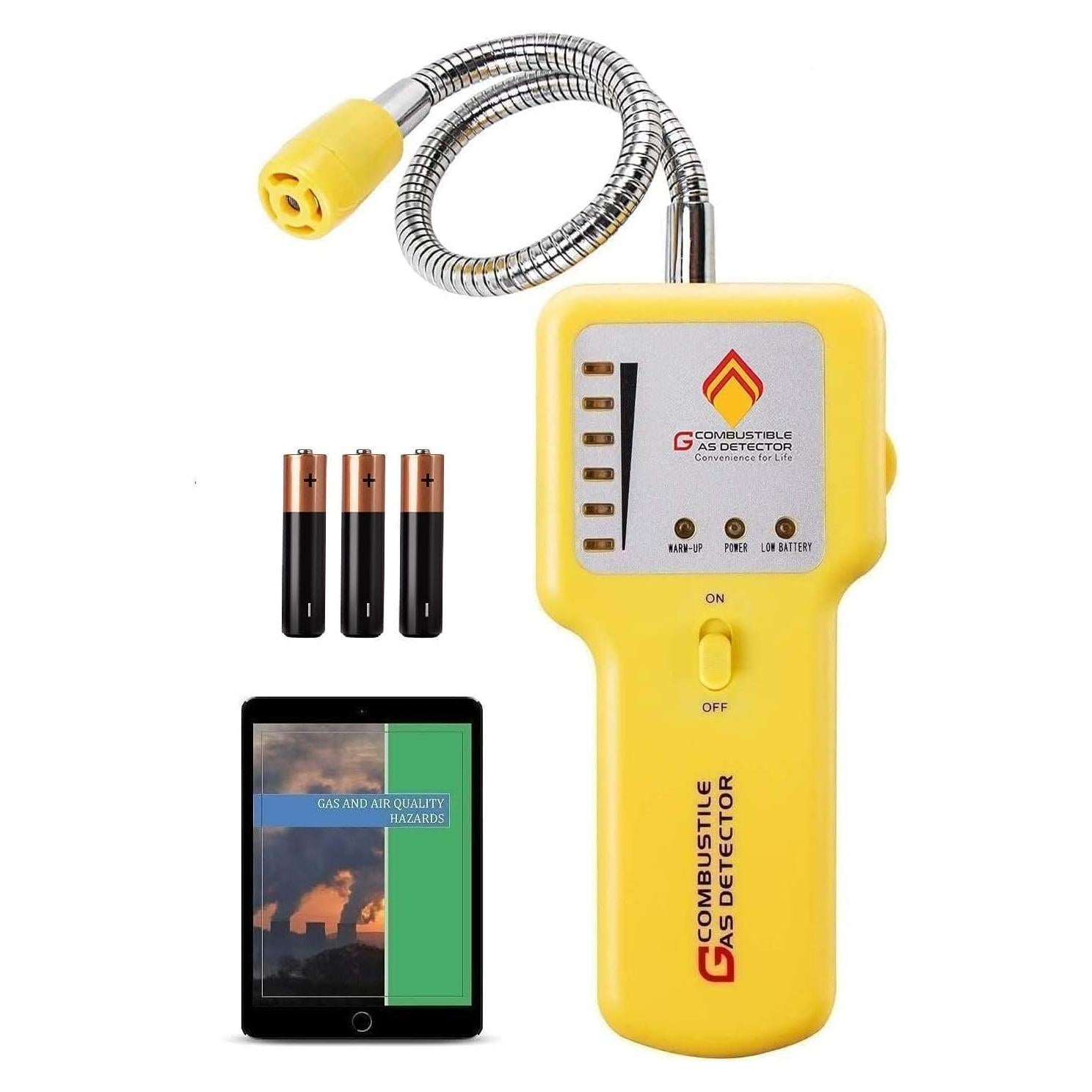 Detector de Fugas de Gas EG con Sonda Flexible 30 cm