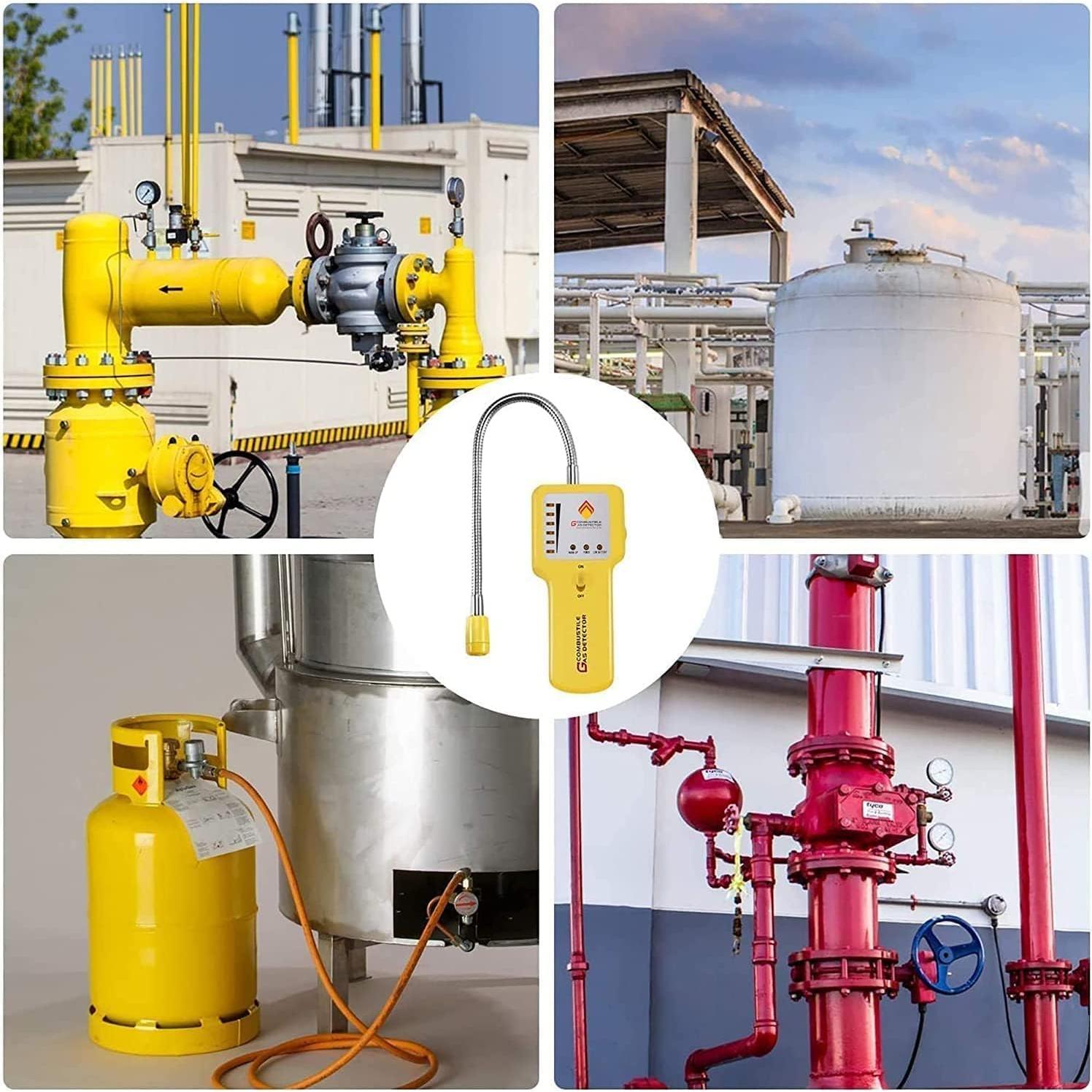 Detector de Fugas de Gas EG con Sonda Flexible 30 cm