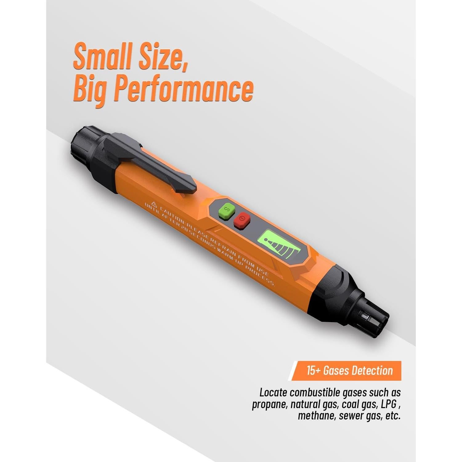 Detector de Fugas de Gas VITITE Mini Portátil con Alarma