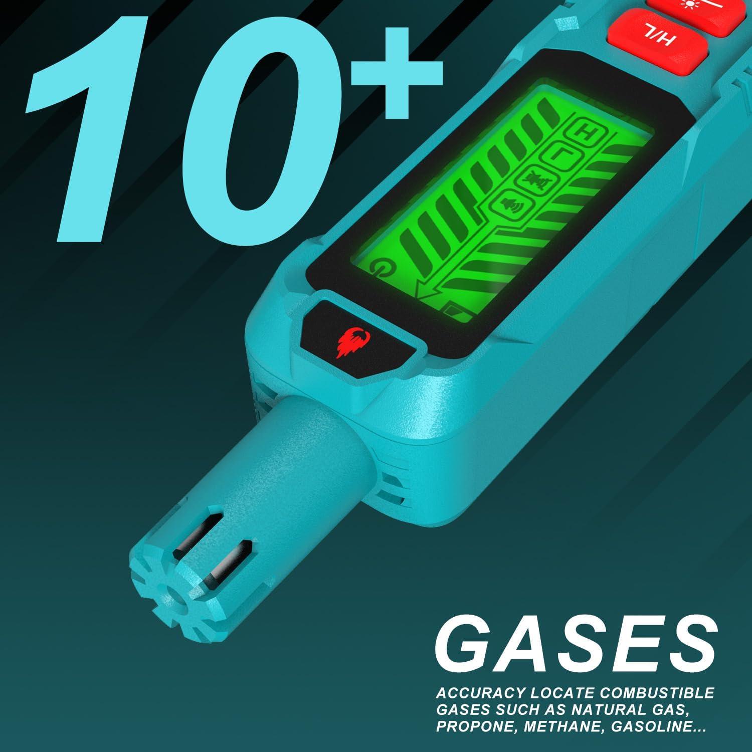 Detector de Fugas de Gas Natural Kiprim GD01A con Alarma