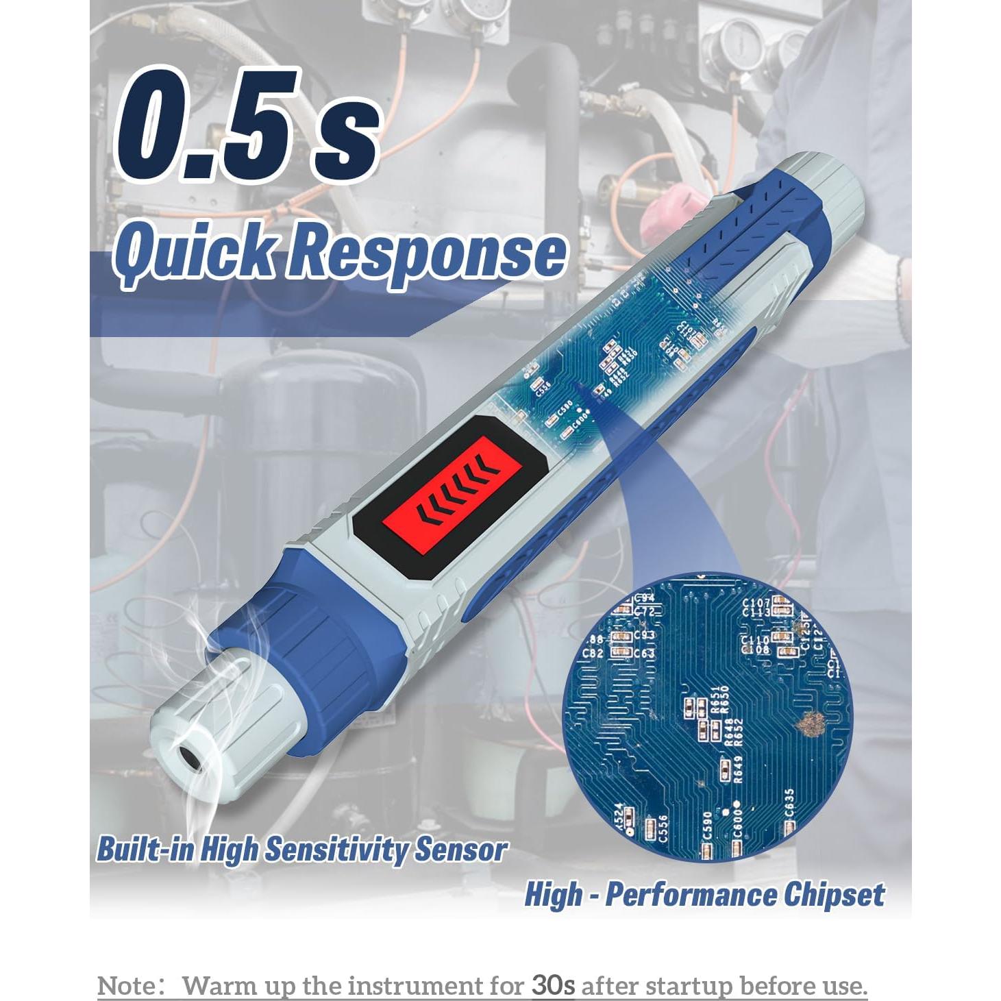 Detector de Fugas de Gas APOWER GD-1 con Alarma Visual y Auditiva