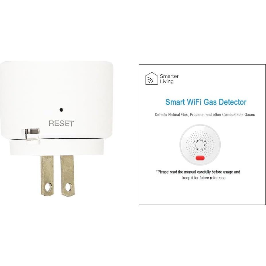 Detector de Fugas de Gas WiFi Smarter Living KMG-TY109