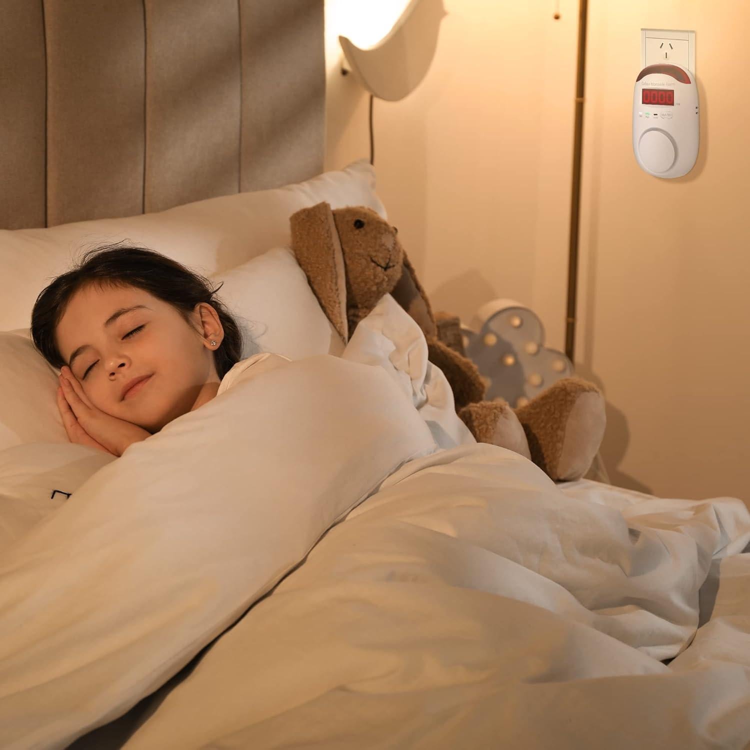 Detector de Gas Natural Hembisen WA886 - 3 Paquetes, Alarma 85dB