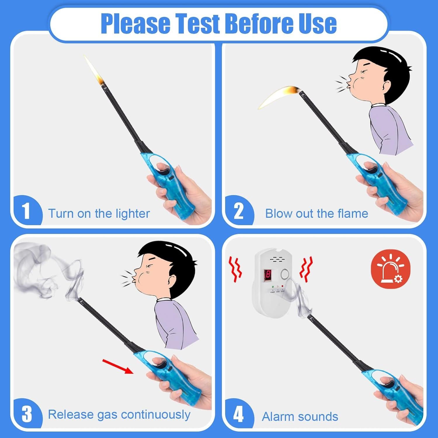 Detector de Gas Natural Eksahol BRJ-502 Enchufable 85dB