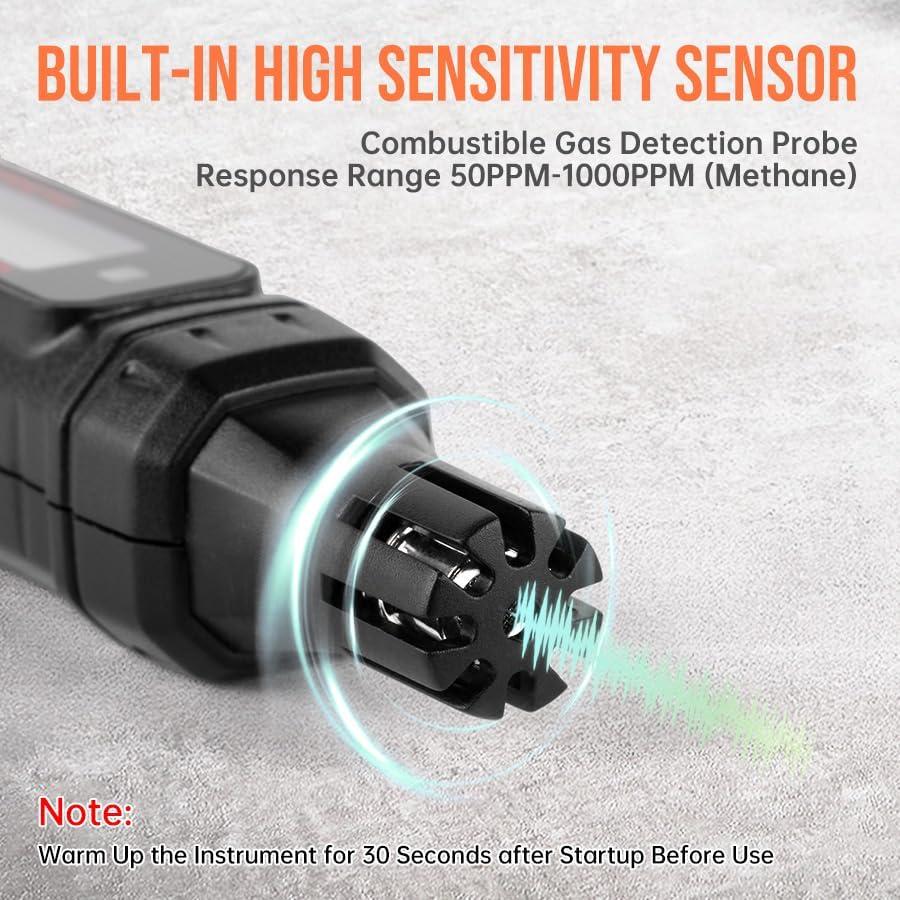 Detector de Fugas de Gas Natural KeenWise GD15J con Alarma