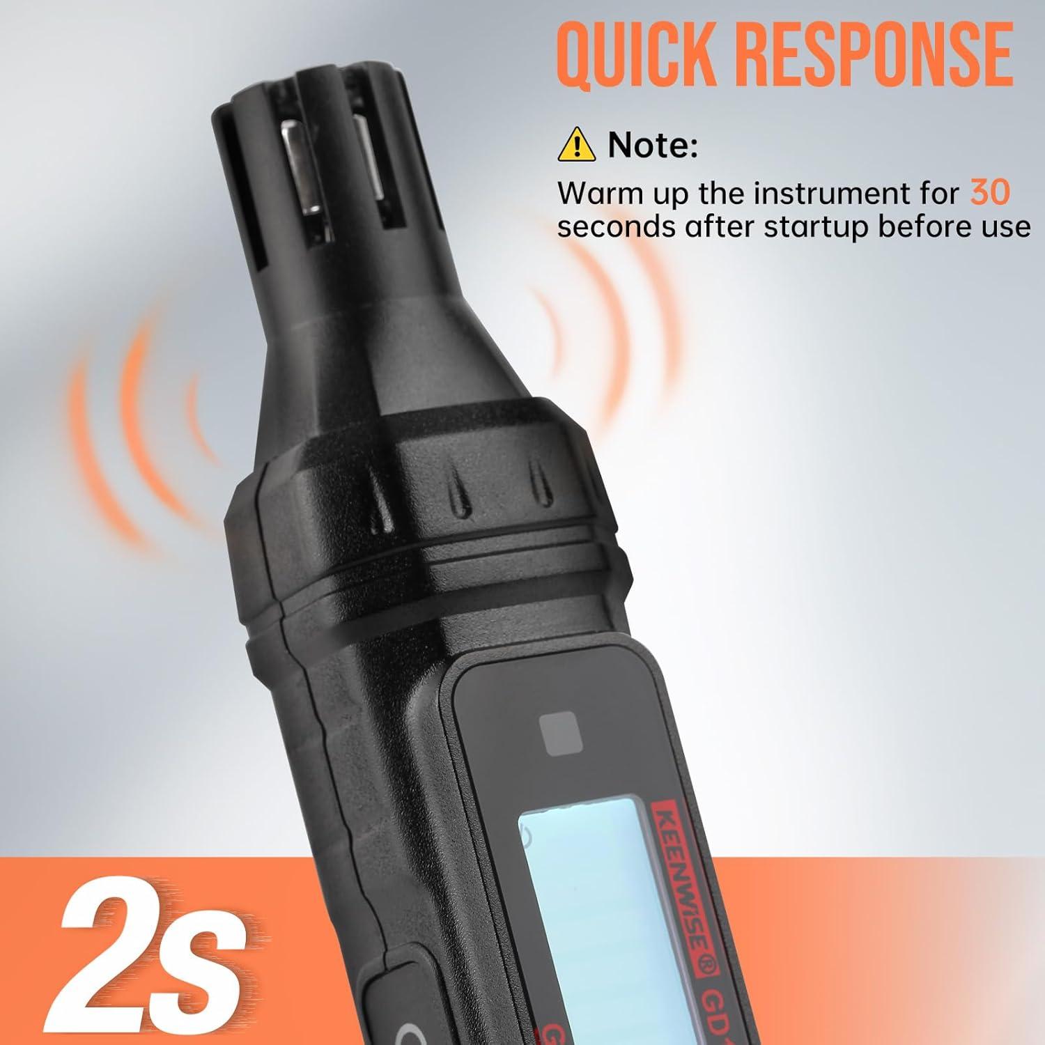 Detector de Fugas de Gas Natural KeenWise GD15J con Alarma