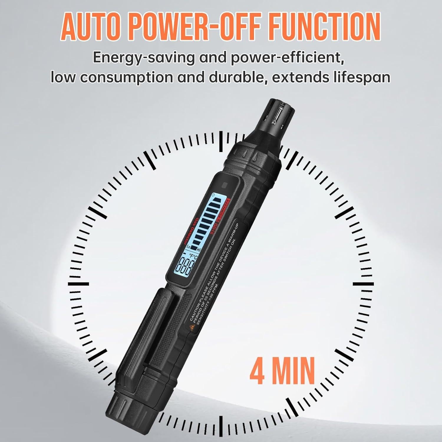 Detector de Fugas de Gas Natural KeenWise GD15J con Alarma