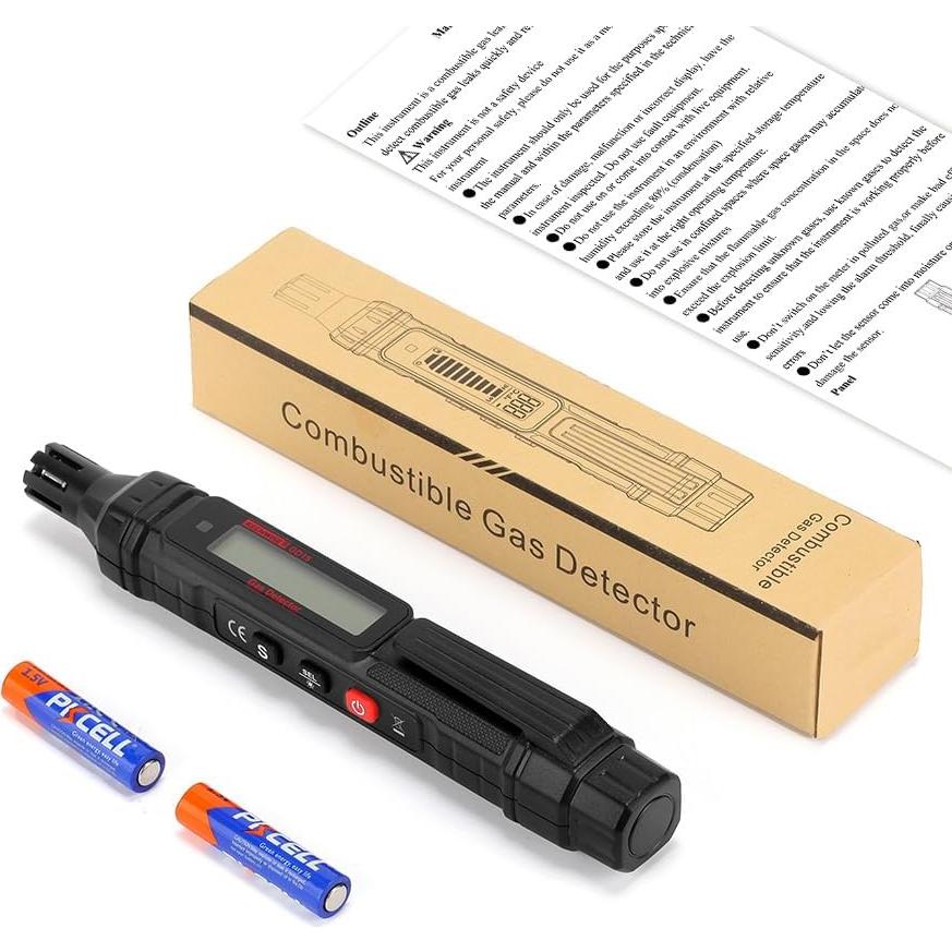 Detector de Fugas de Gas Natural KeenWise GD15J con Alarma