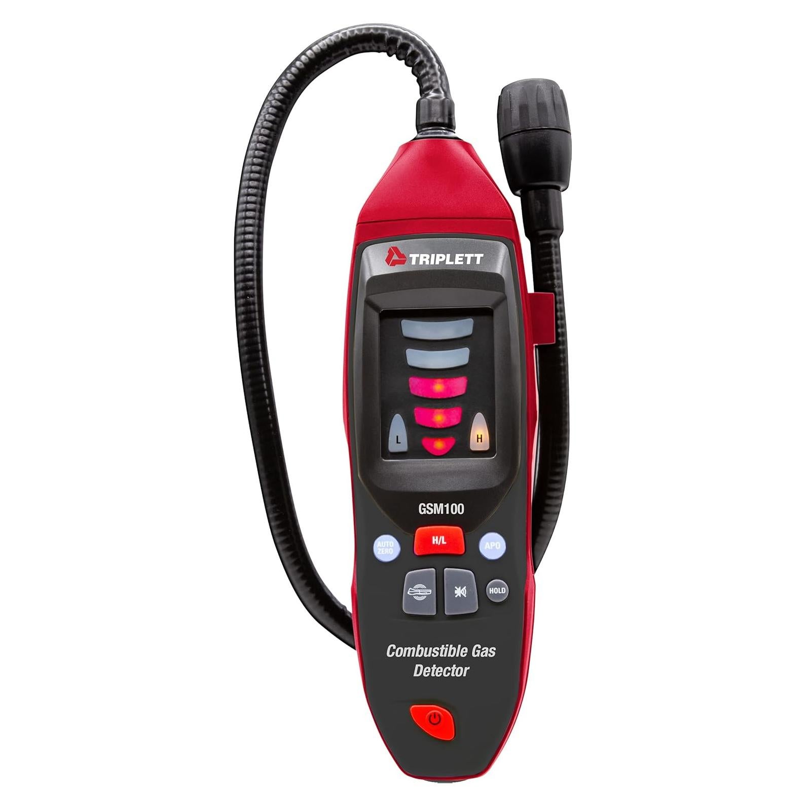 Detector de Fugas de Gas Triplett GSM100 con Sonda Flexible