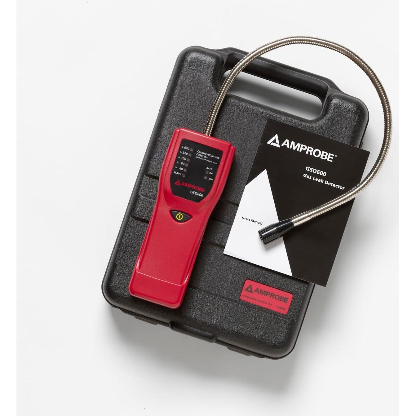 Detector de Fugas de Gas Amprobe GSD600 - Metano y Propano