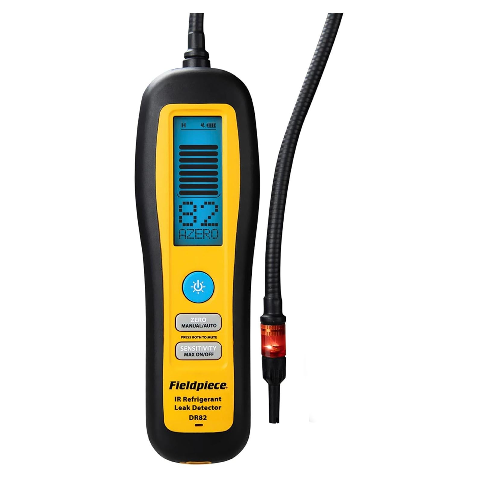 Detector de Fugas de Refrigerante Infrarrojo Fieldpiece DR82 - Ultra-Sensible con Pantalla LCD