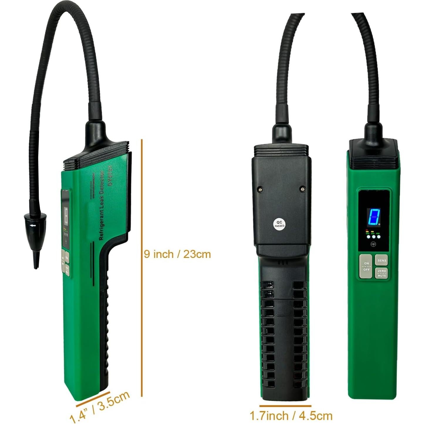 Detector de Fugas de Refrigerante Vanlison VAN-DY5751 con Pantalla Digital