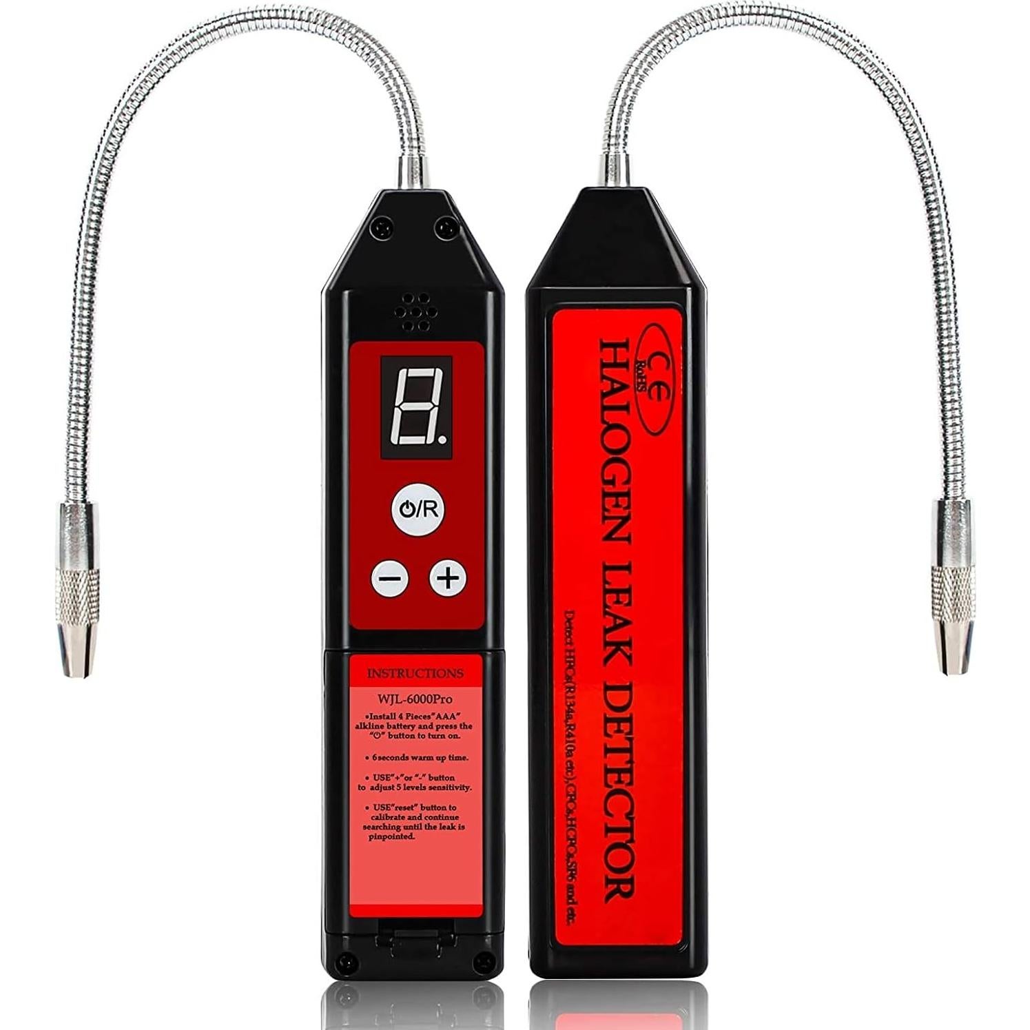 Detector de Fugas de Gas Halógeno Wale&Morn WJL-6000PRO