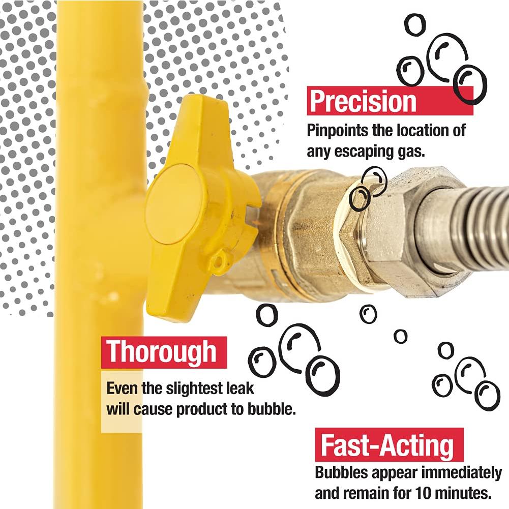 Gasoila Spray Detector de Fugas 1 Pinta - No Tóxico y Seguro