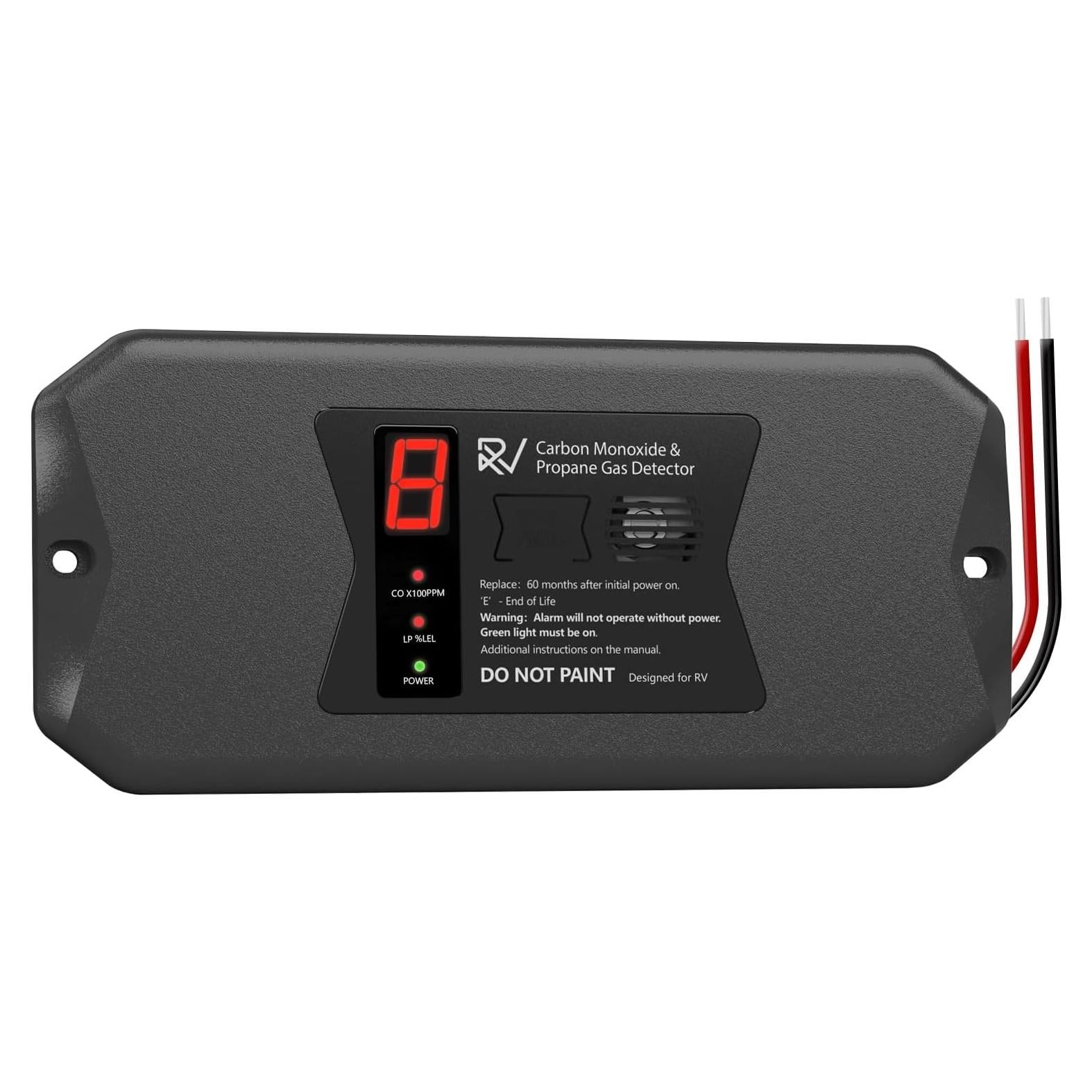 Detector de Monóxido de Carbono y Propano WildPulse 12V