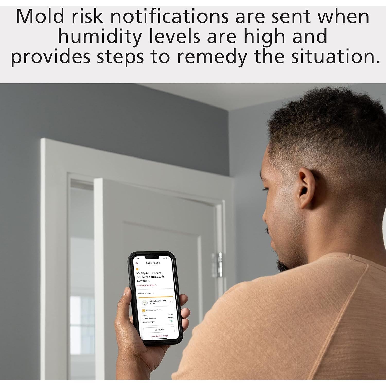 Detector de Monóxido de Carbono Kidde KN-COP-DP-10YL-AQ-WF WiFi
