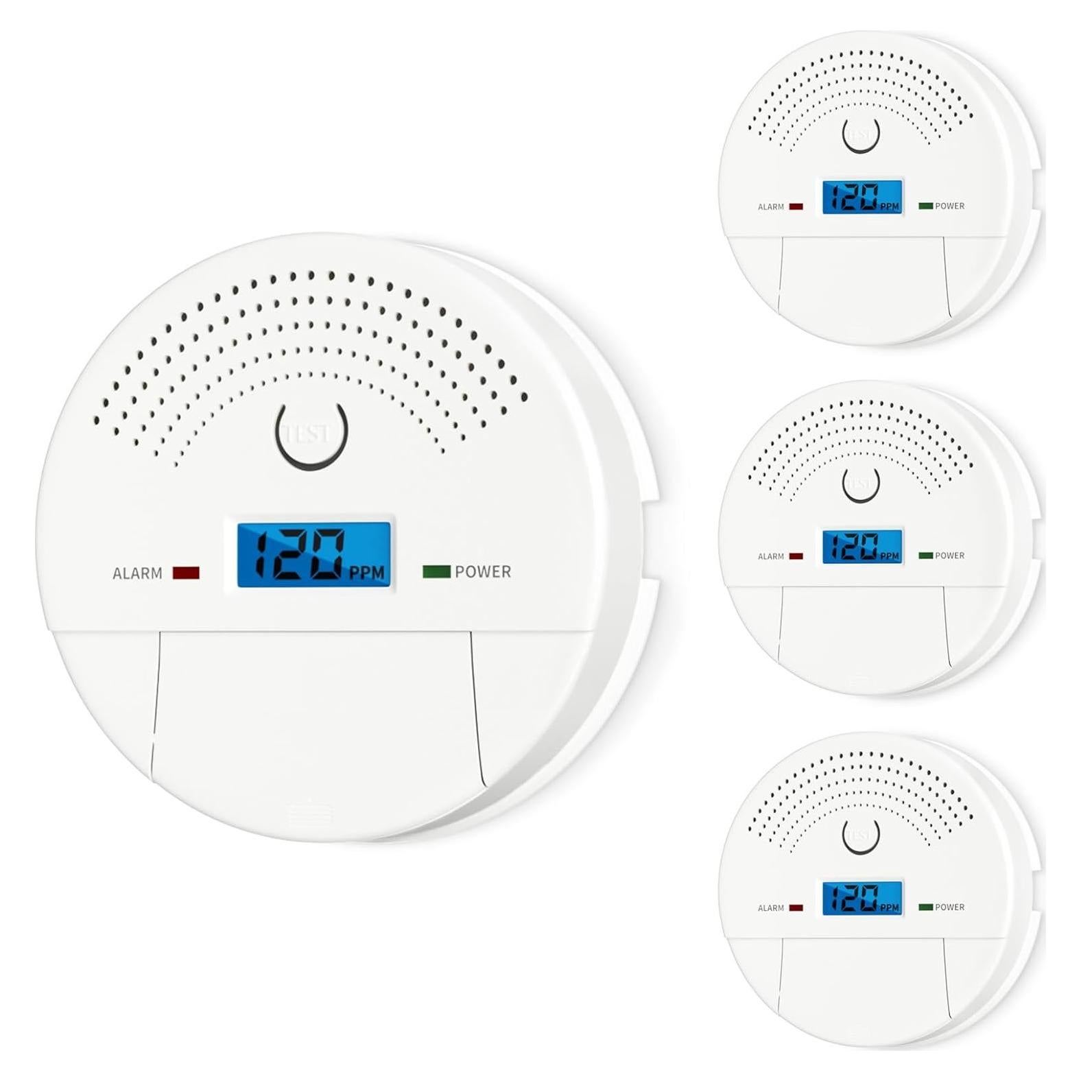 Detector de Humo y Monóxido de Carbono Dufuls CDR-803 2-en-1