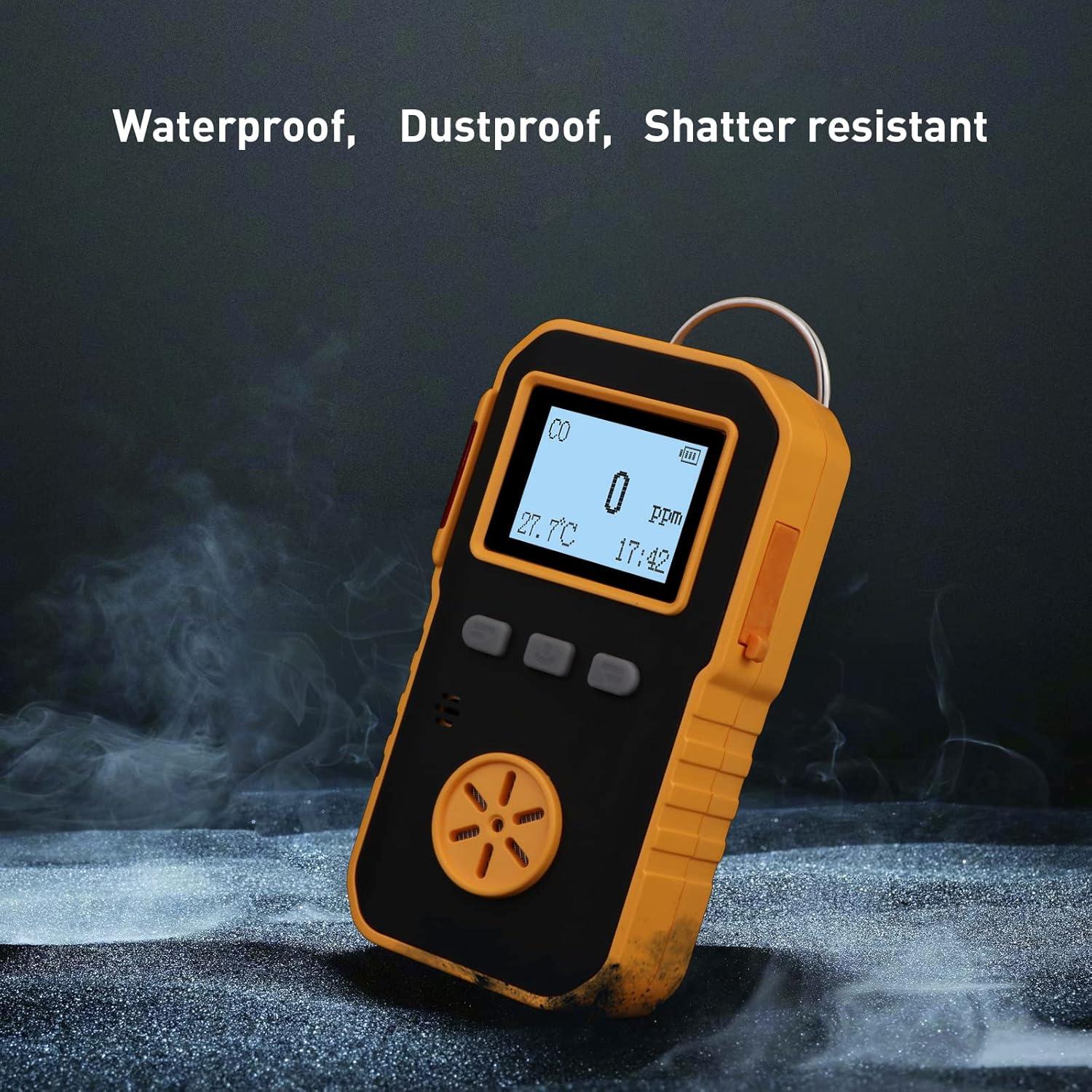 Detector de Gas CO Bosean K-100A Portátil Recargable