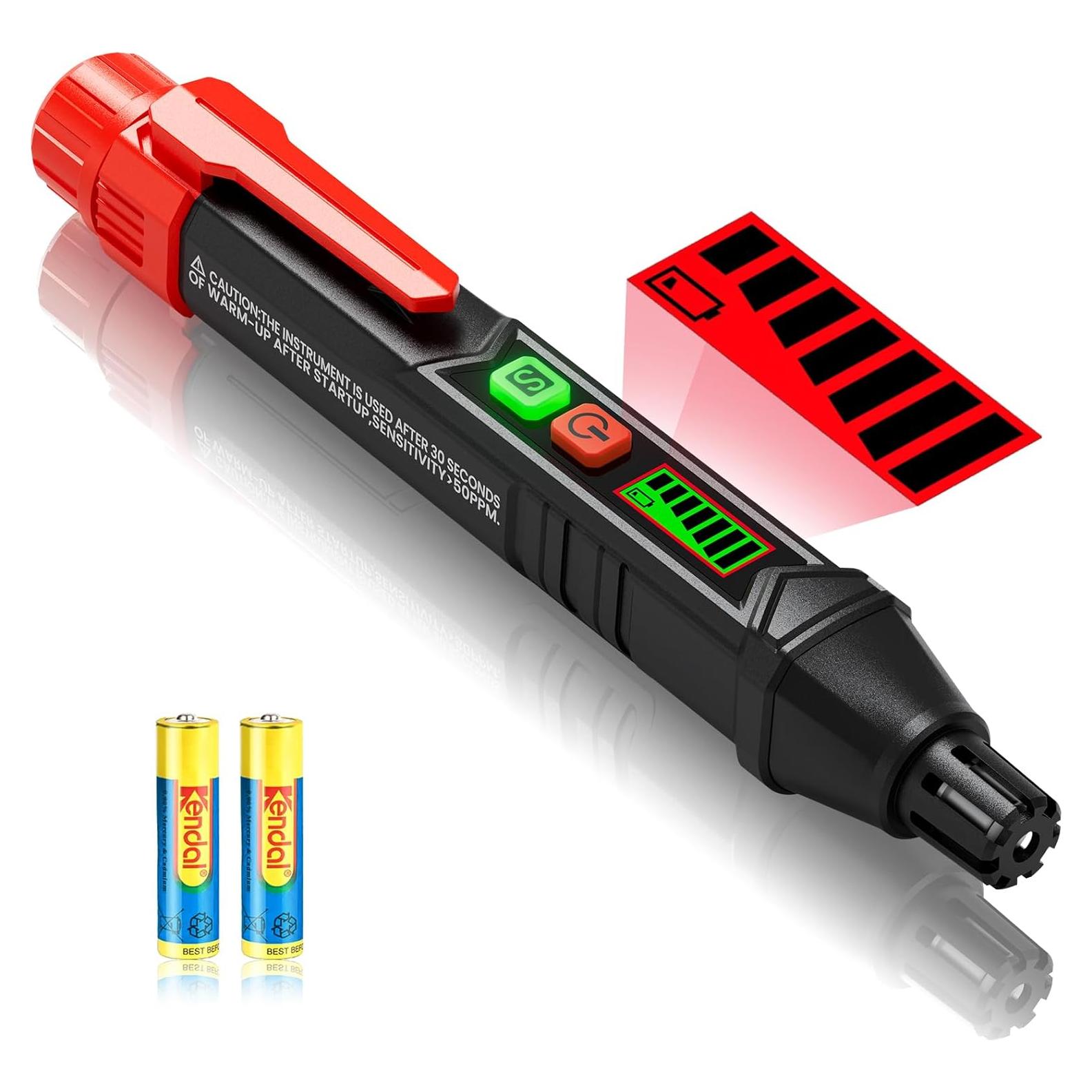 Detector de Fugas de Gas Natural YOJOCK HT60 Portátil con Alarma