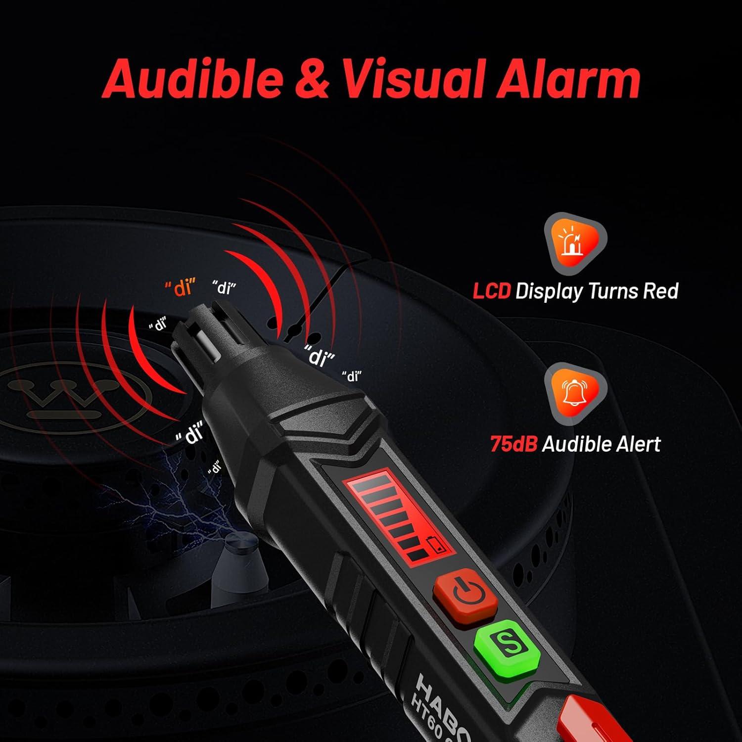 Detector de Fugas de Gas Natural YOJOCK HT60 Portátil con Alarma