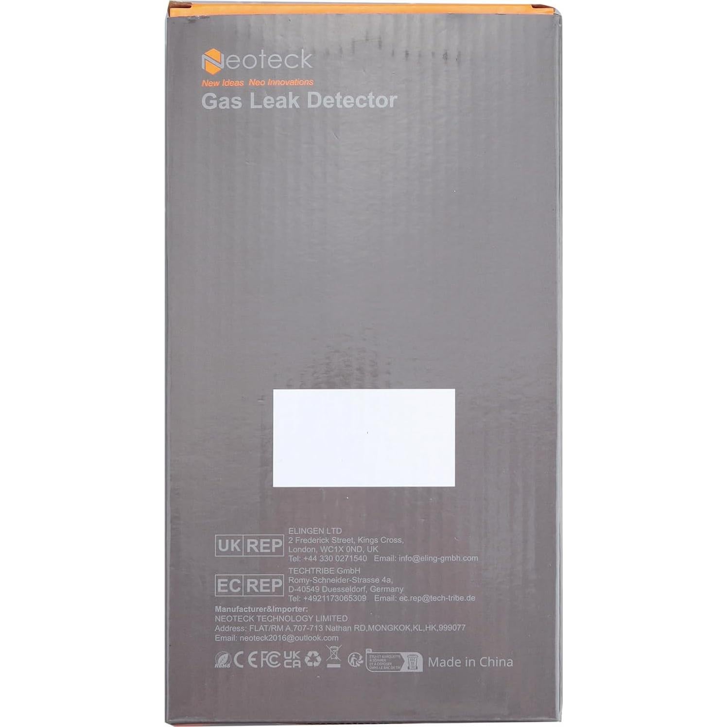 Detector de Fugas de Gas Neoteck NTK261 con Alarma Auditiva