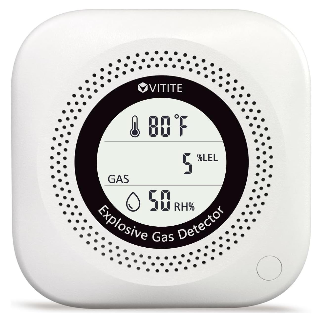 Detector de Gas Natural y Propano VITITE YC302 Pro 3 en 1