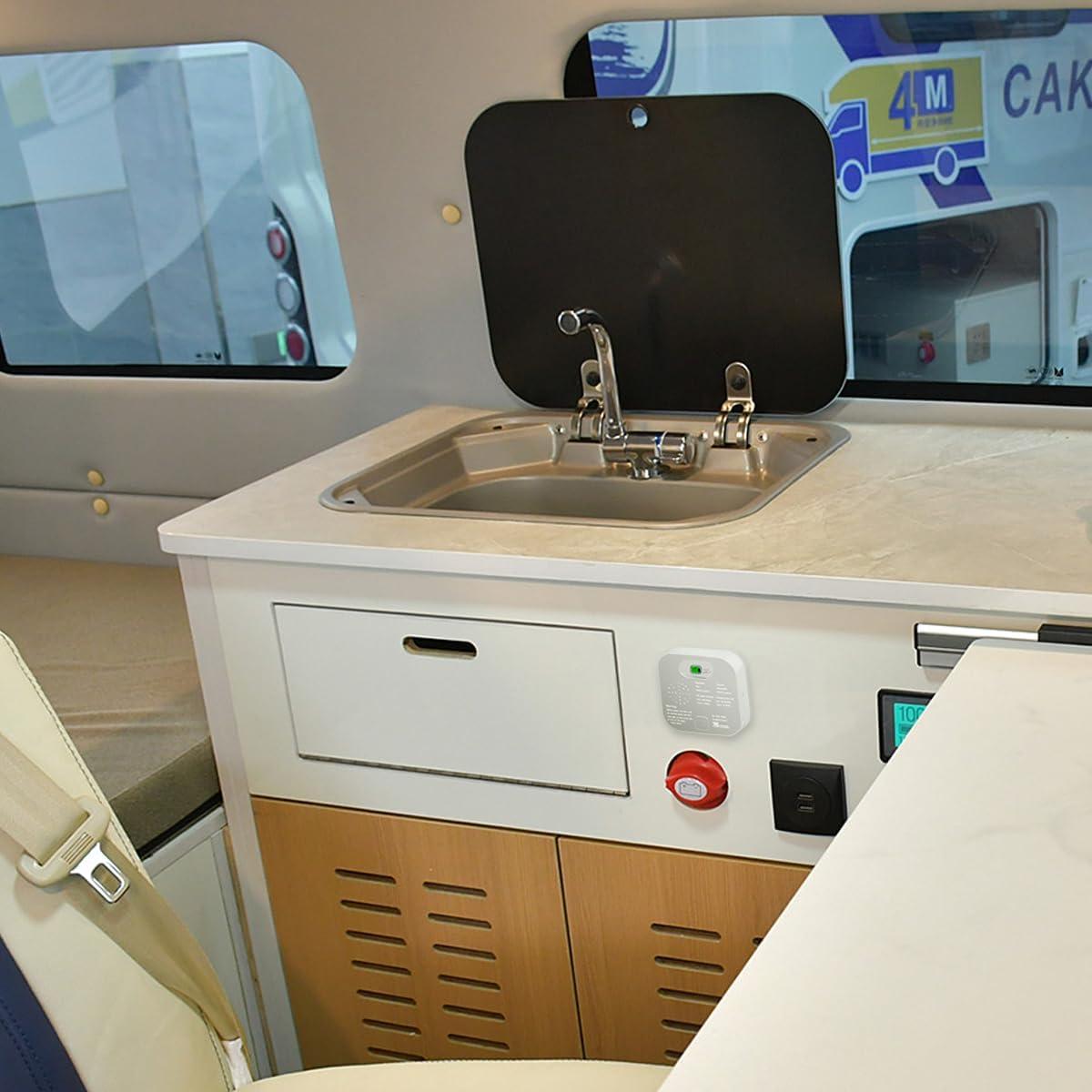 Alarma de Monóxido de Carbono y Gas CAZONER GC580 10 Años