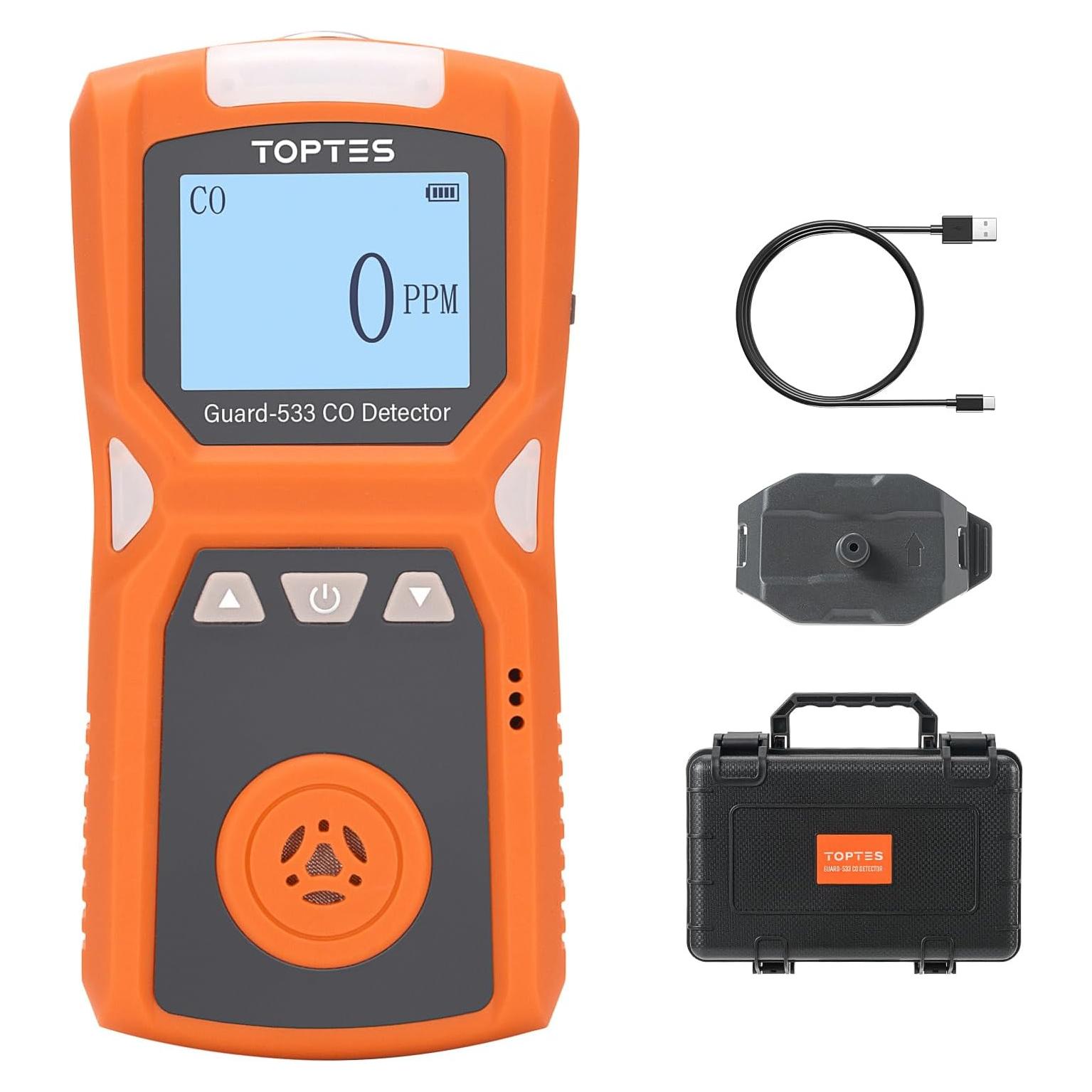 Detector de Monóxido de Carbono Guard-533 Portátil con Alarmas