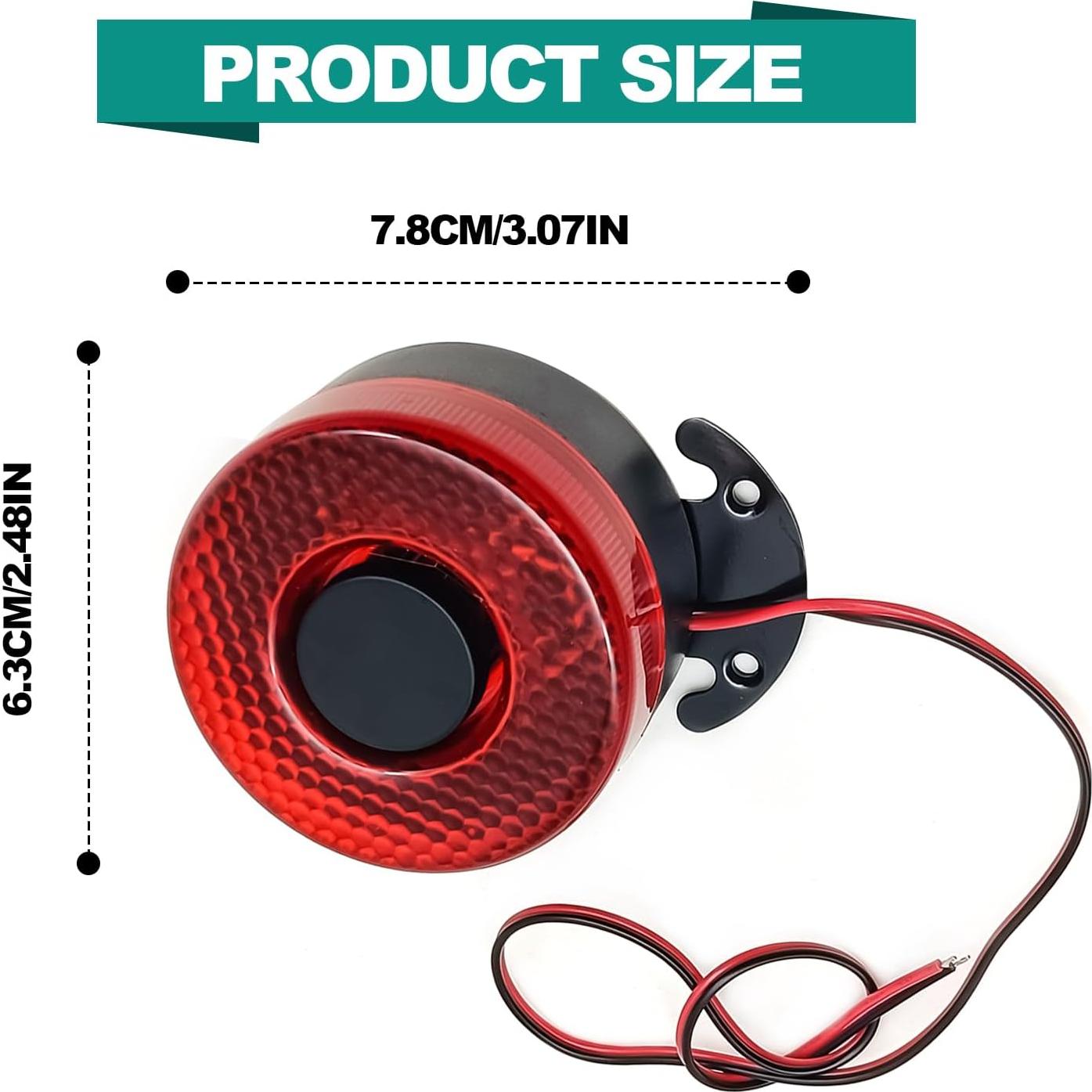 Alarma de Respaldo ZOKYUYS 12V/24V 105dB Impermeable