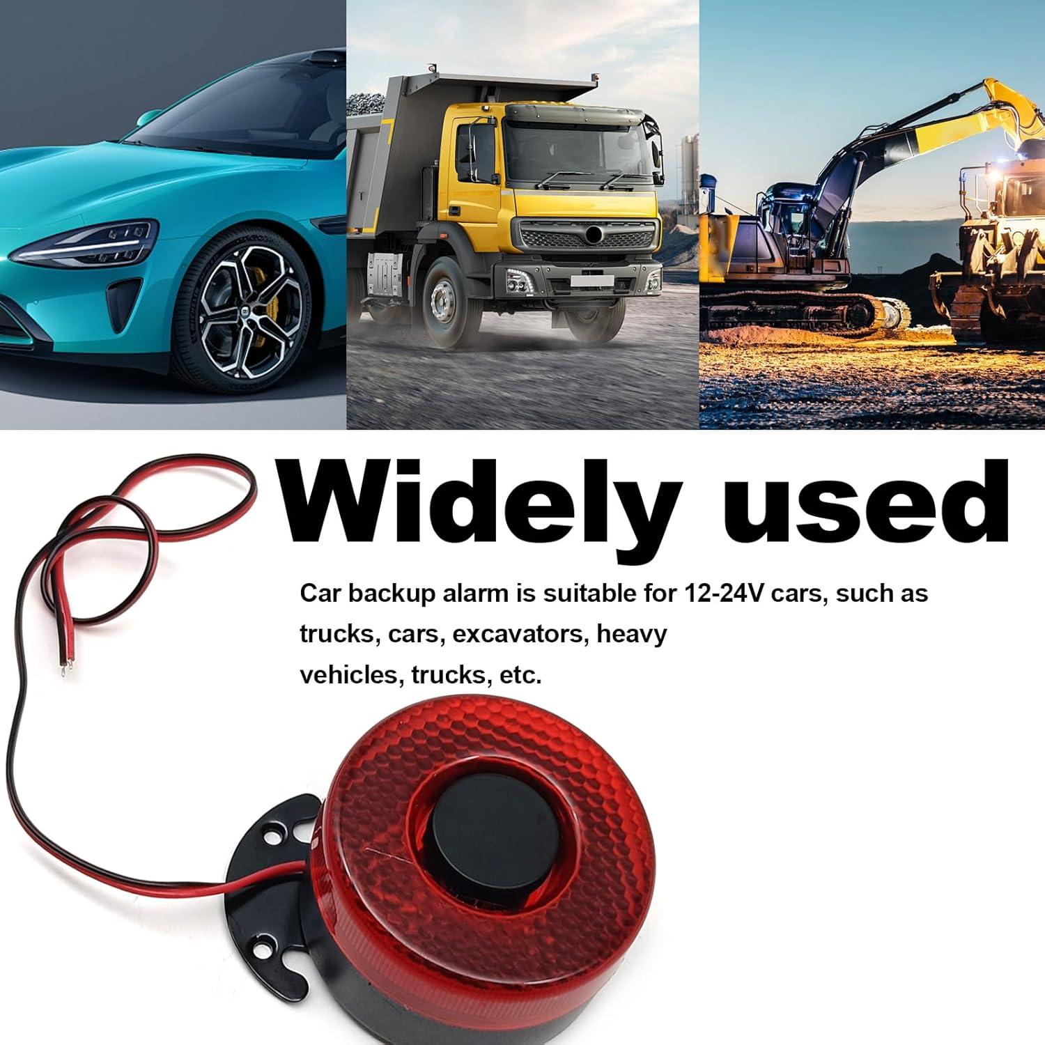 Alarma de Respaldo ZOKYUYS 12V/24V 105dB Impermeable