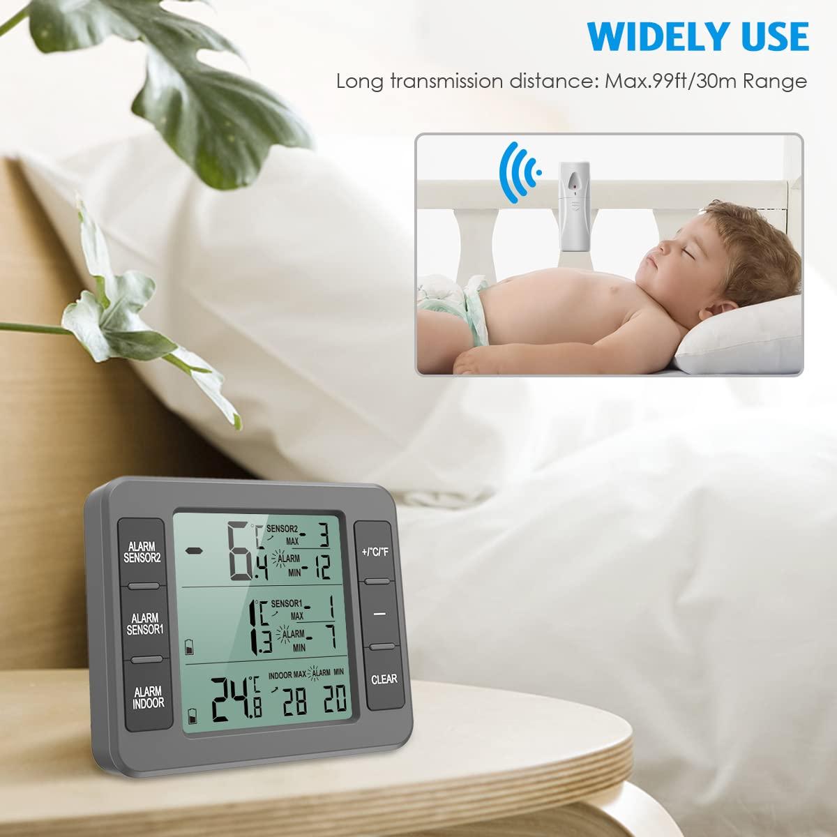 Termómetro Inalámbrico AMIR para Refrigerador y Congelador